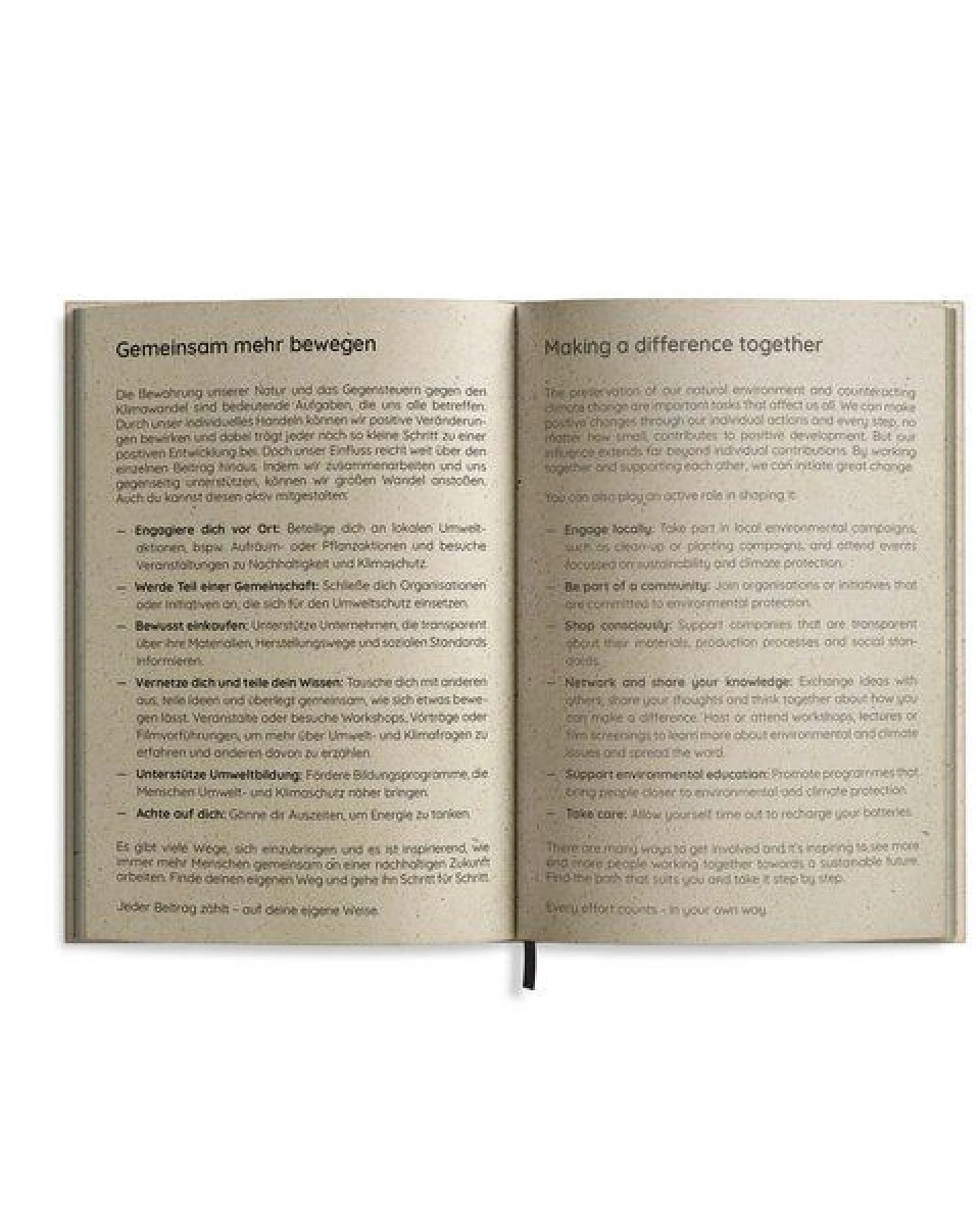 matabooks® Kalender 2027 A6 Basic aus Graspapier – Jahresplaner Samaya – Farbe: Nature S – Ansicht 2