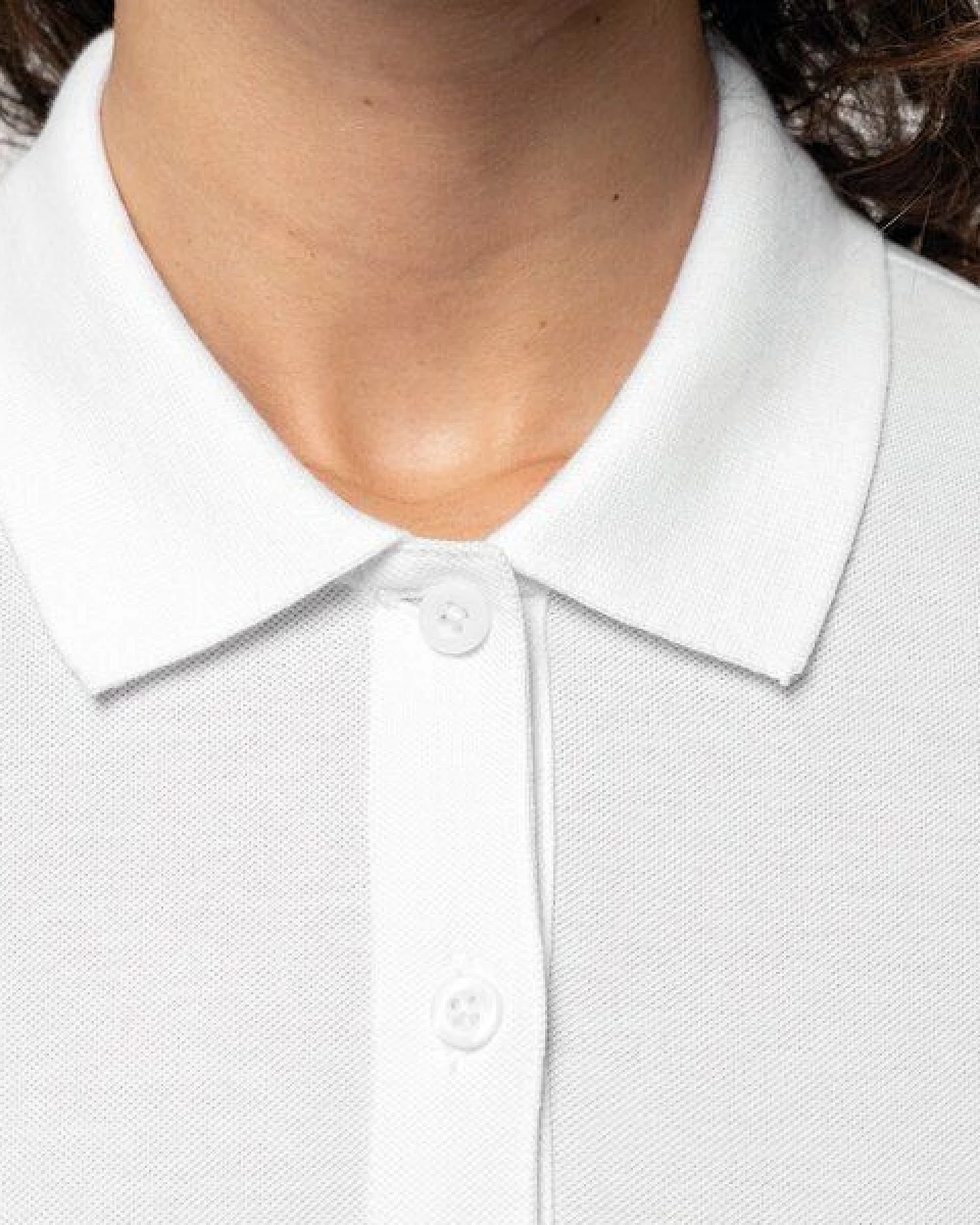 YTWOO Damen Piqué-Polo Langarm – Ansicht 3