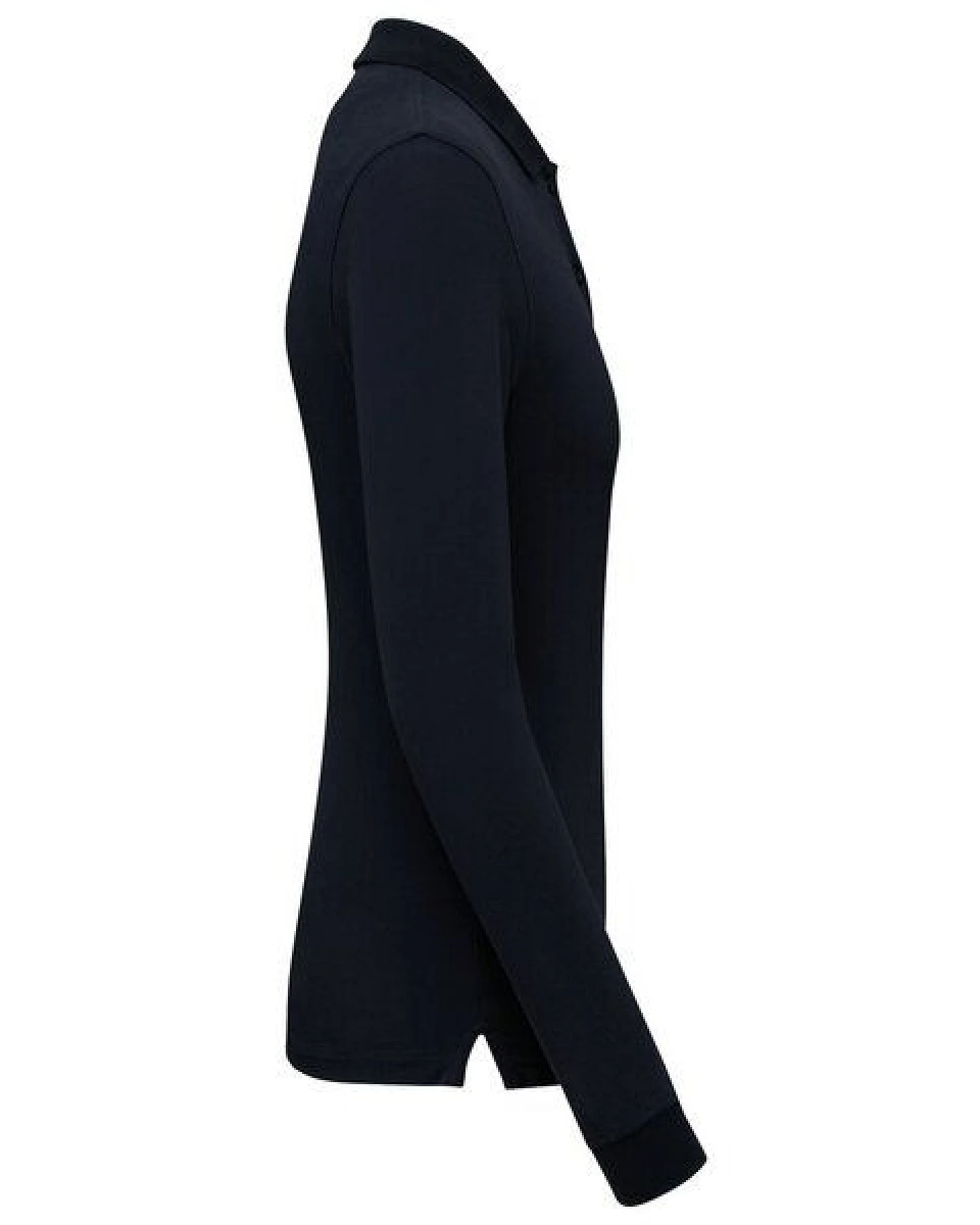 YTWOO Damen Piqué-Polo Langarm – Ansicht 4
