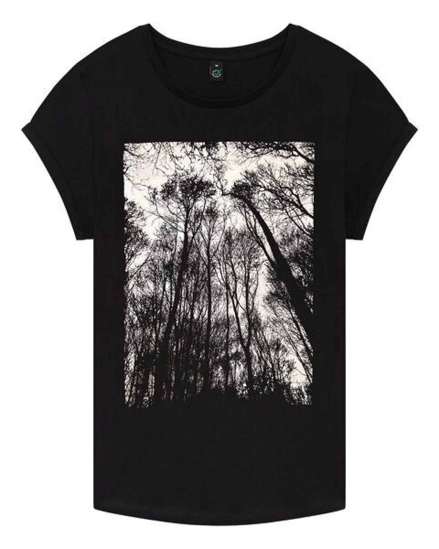 ilovemixtapes Forest Rolled Sleeve Damen T-Shirt – Ansicht 3