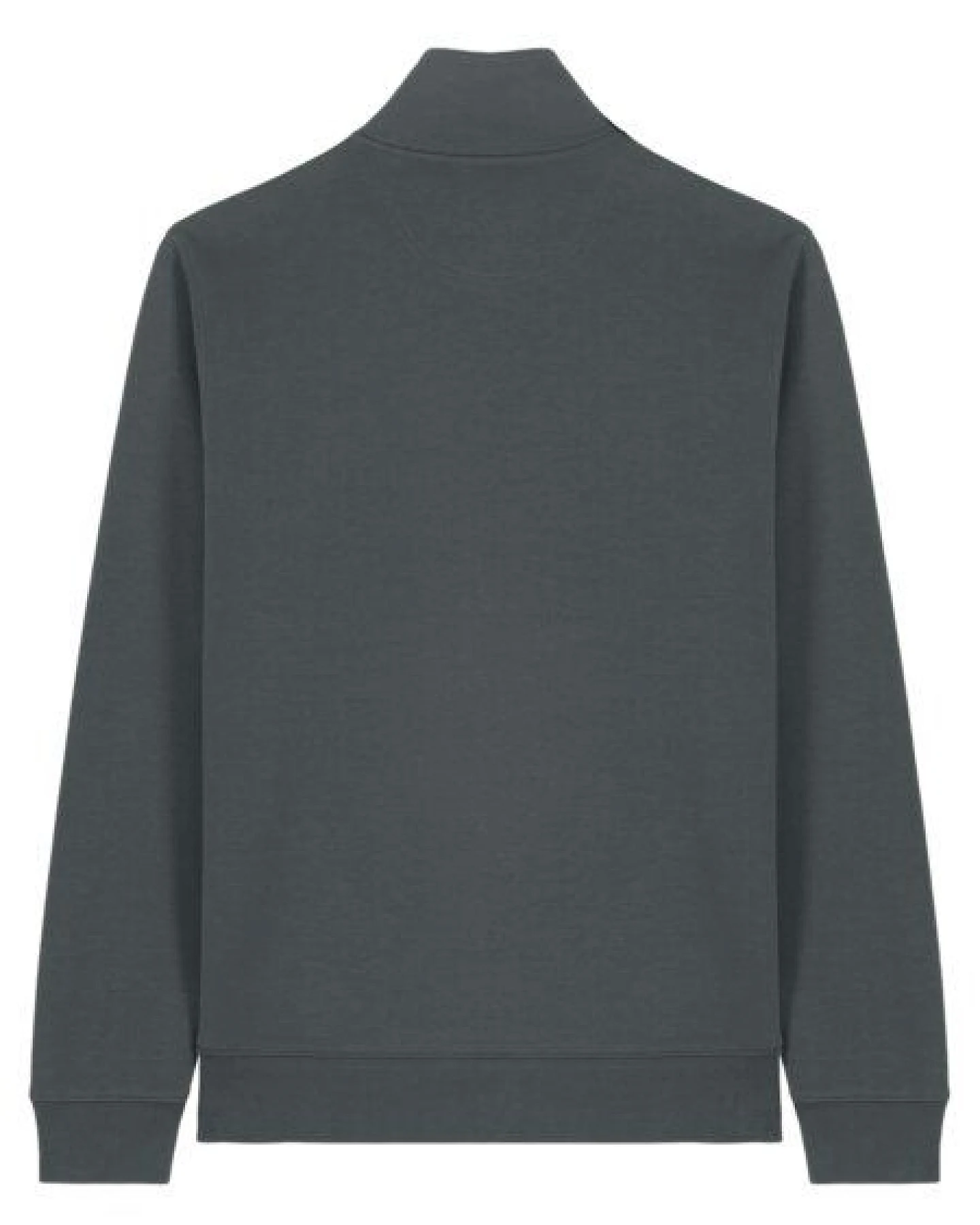 YTWOO Basic Unisex Quater-Zip-Sweatshirt Nachhaltig – Ansicht 3
