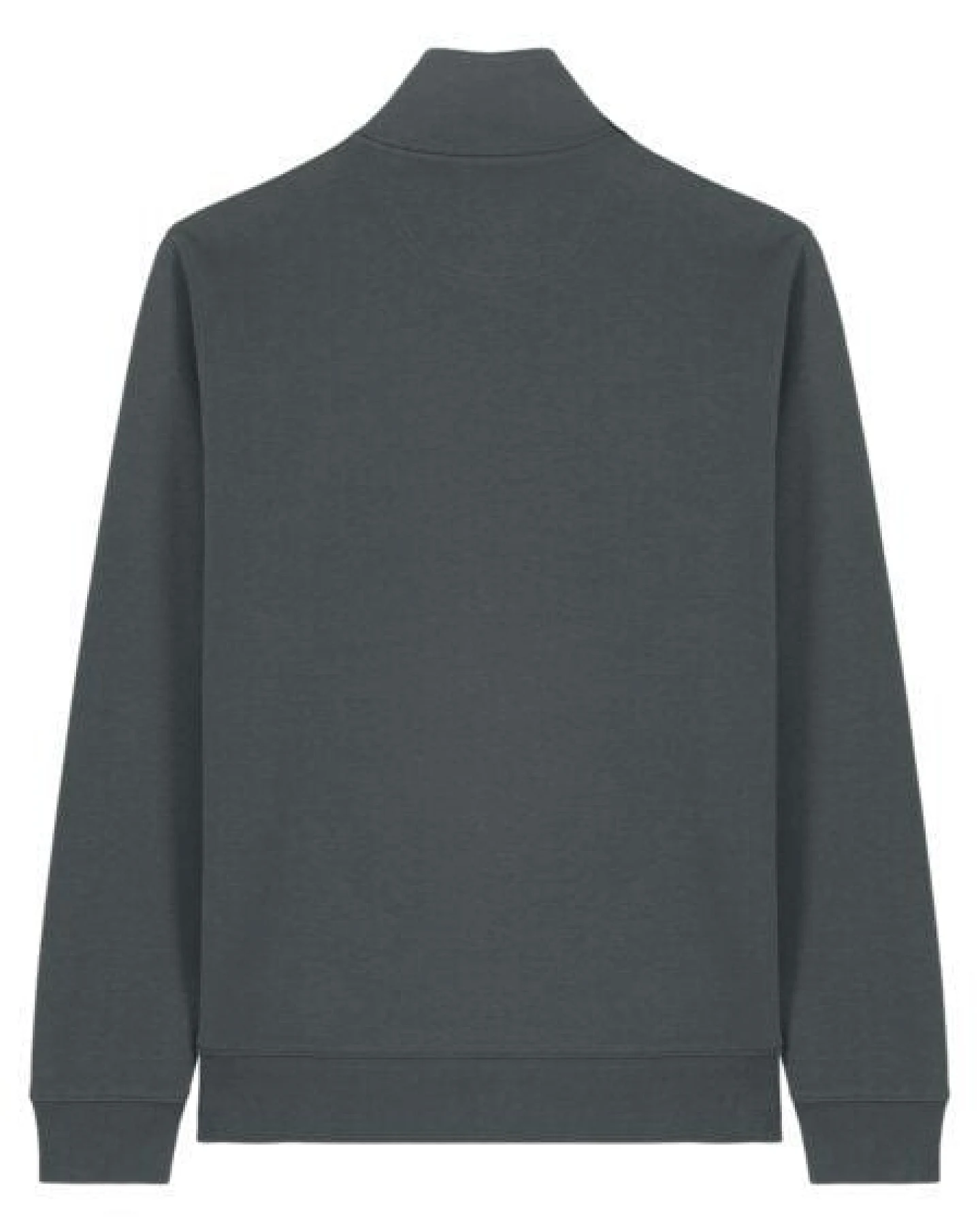 YTWOO Basic Unisex Quater-Zip-Sweatshirt Nachhaltig – Ansicht 3