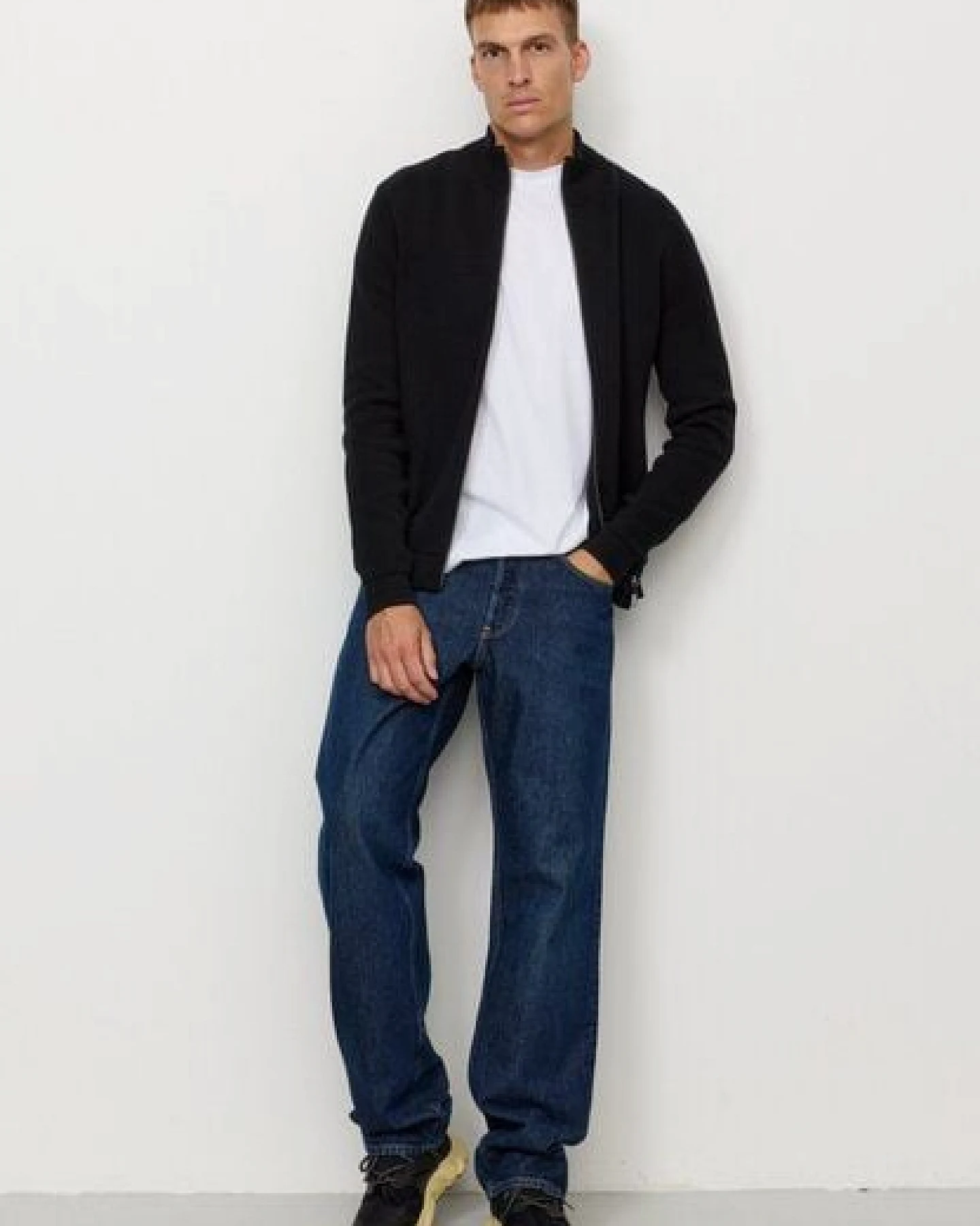 Herren Strickcardigan aus Bio-Baumwolle - TARRAGON - recolution – Ansicht 4