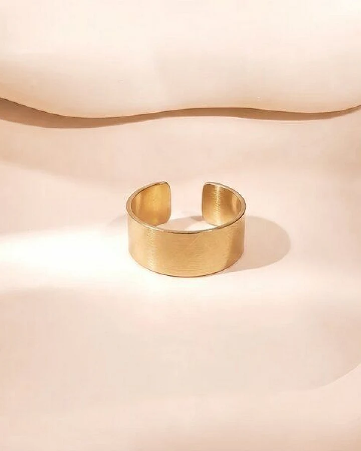 ELEKTROPULLI Größenverstellbarer BOLD Ring ca. 10 mm / Ø 18 mm