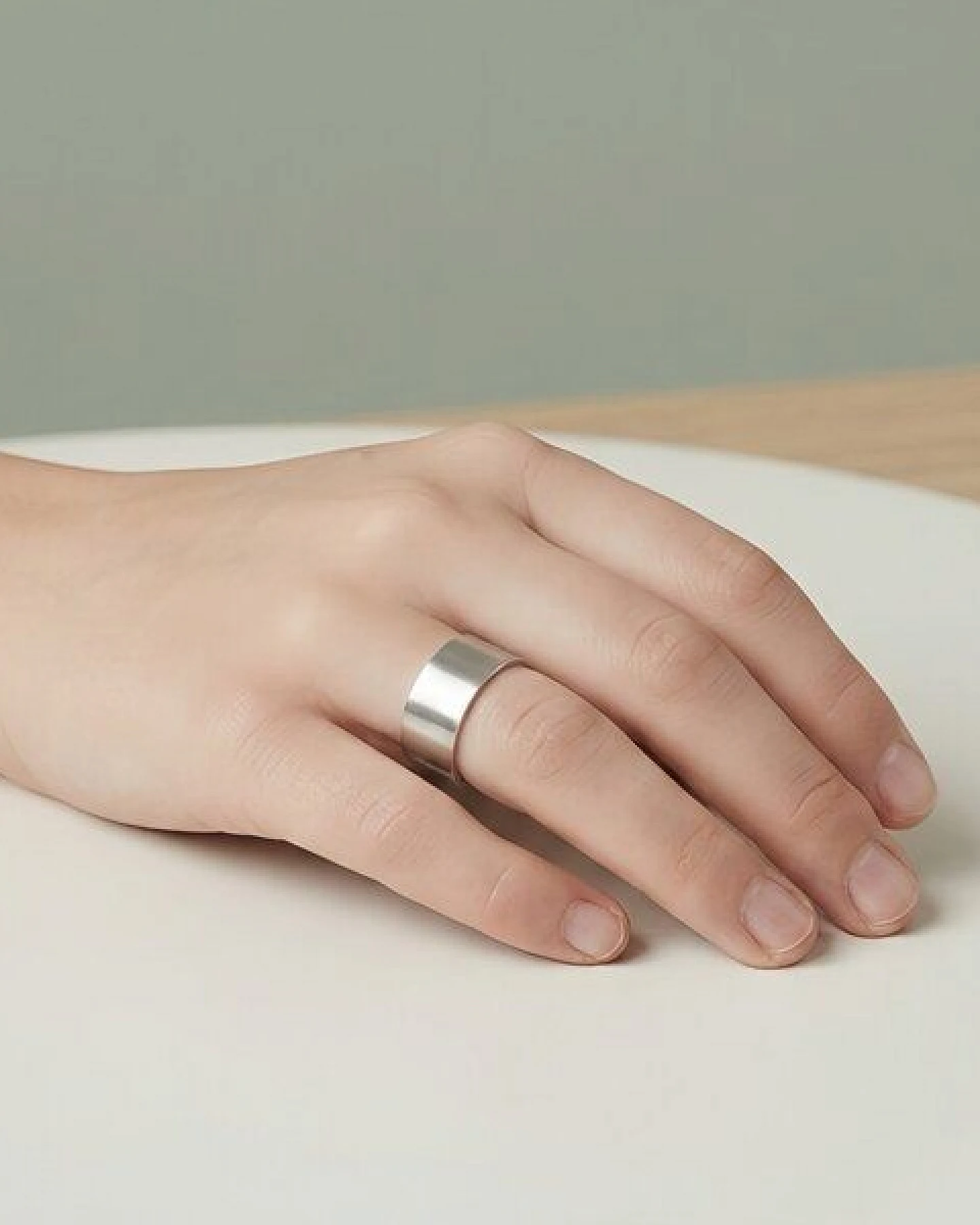 ELEKTROPULLI Größenverstellbarer BOLD Ring ca. 10 mm / Ø 18 mm – Ansicht 2