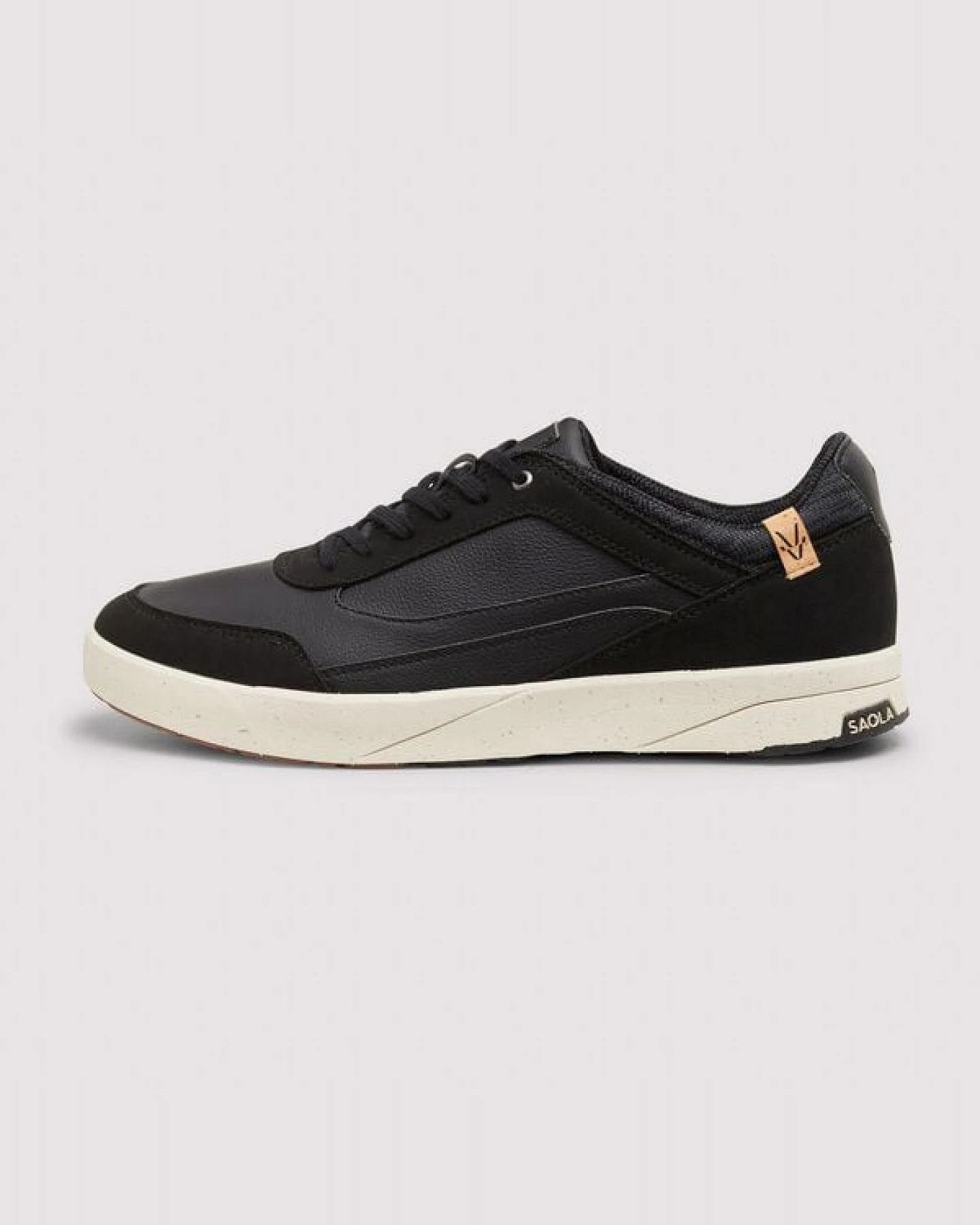 SAOLA Quito M - leicht & vegan Sneaker mit elastischen Schnürsenkeln – Ansicht 3