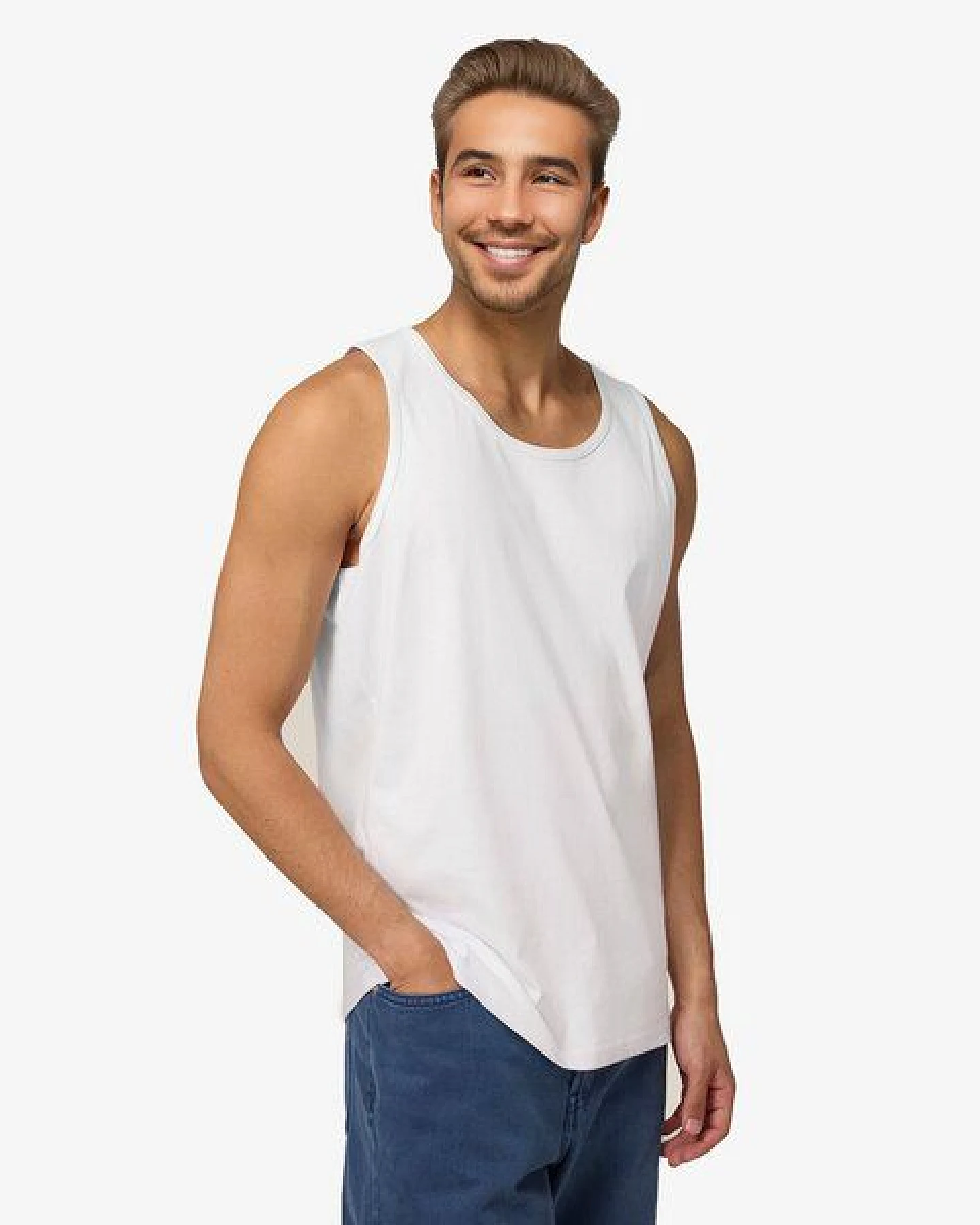 YTWOO 2x Regular Herren Tanktop – Ansicht 2