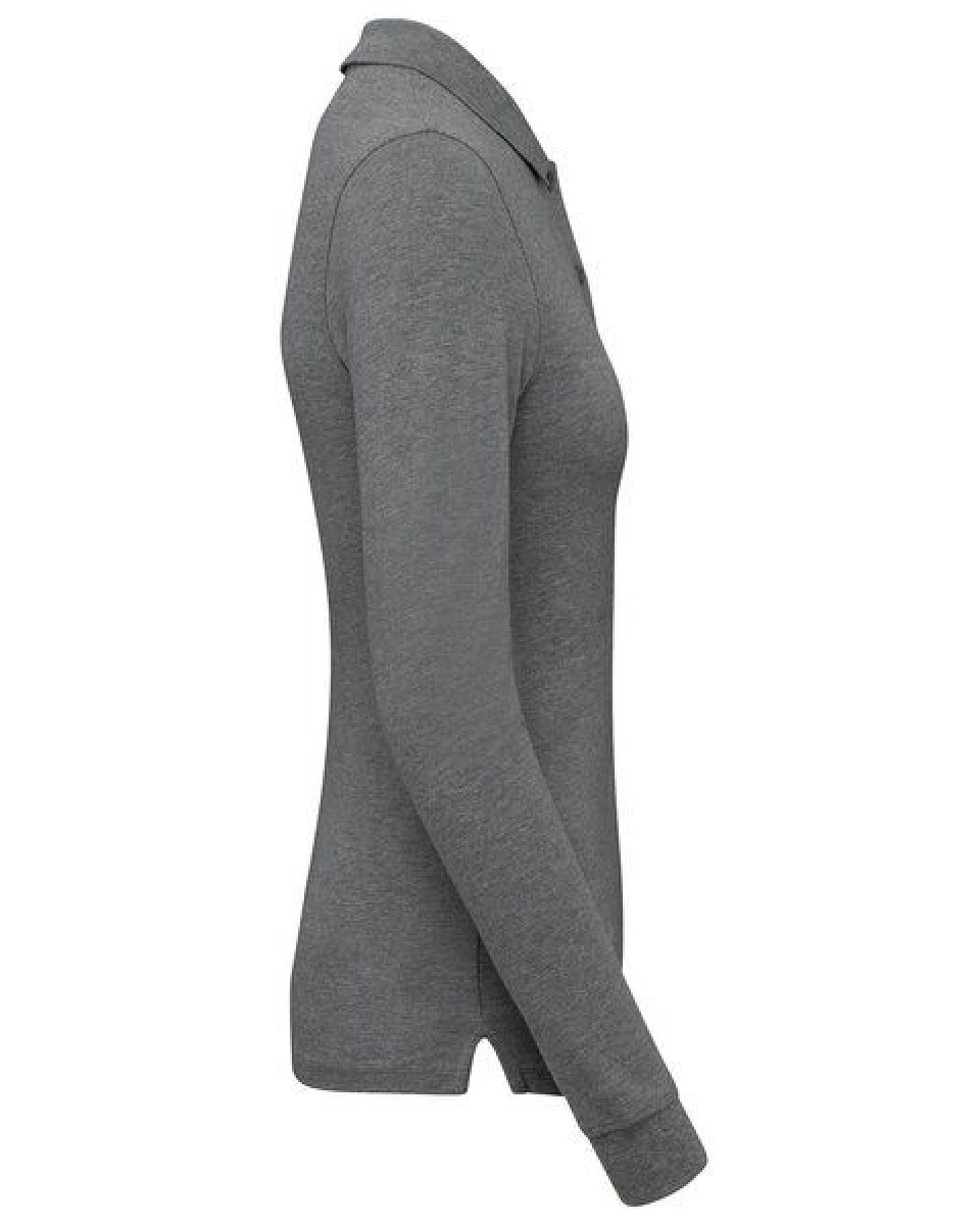 YTWOO Damen Piqué-Polo Langarm – Ansicht 4