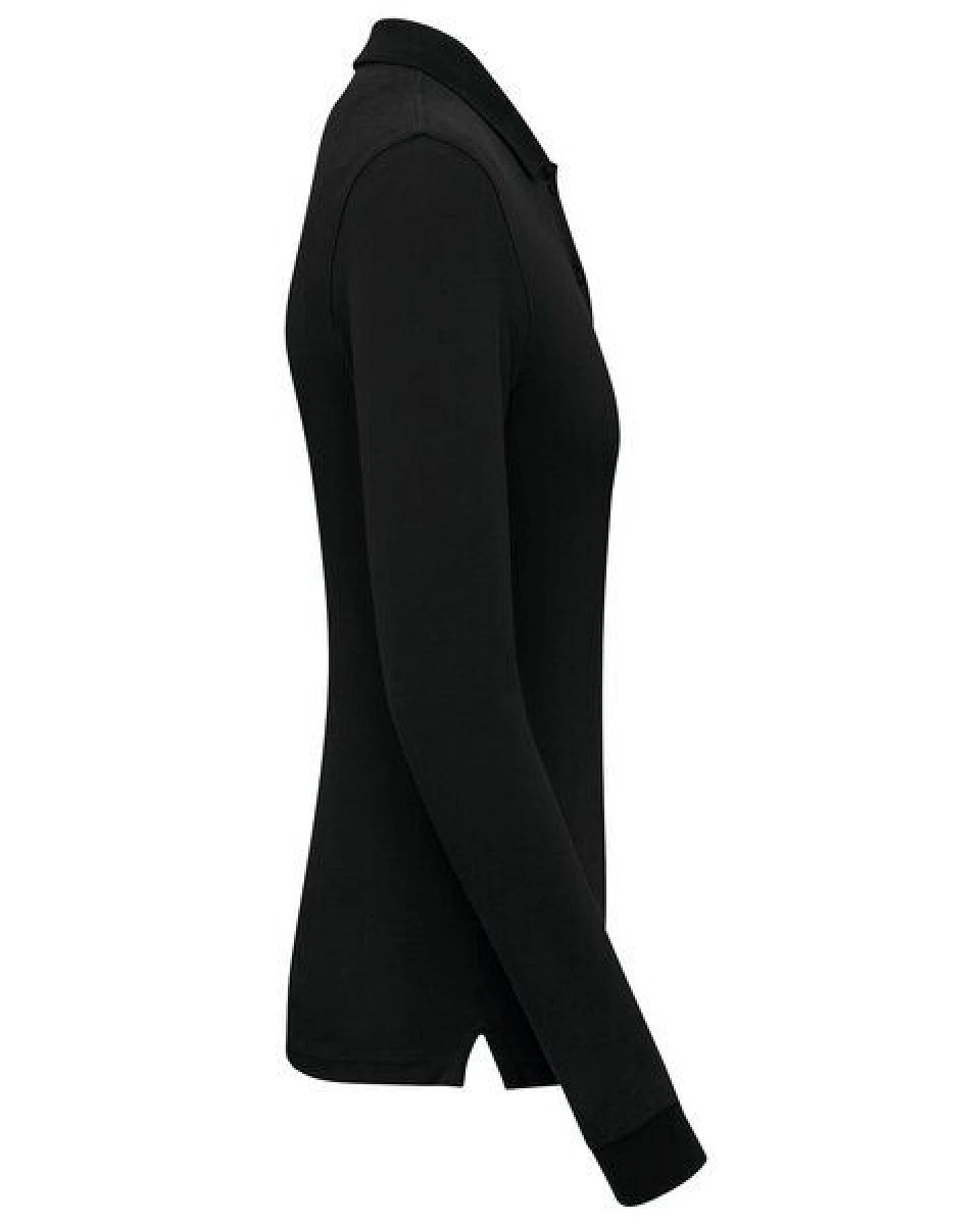 YTWOO Damen Piqué-Polo Langarm – Ansicht 4