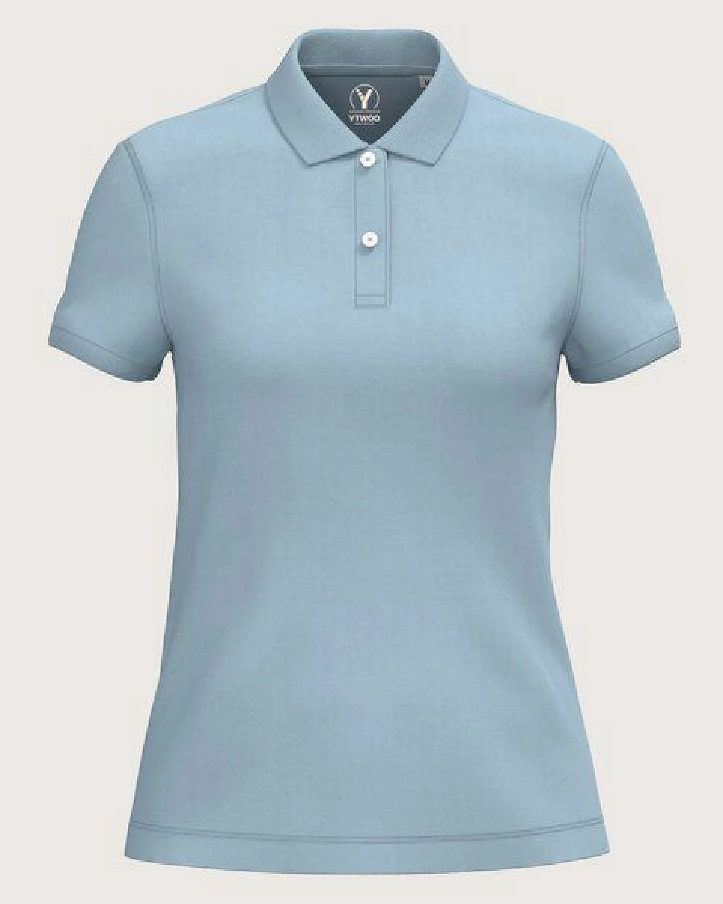 YTWOO Damen Piqué-Poloshirt Midweight – Ansicht 2