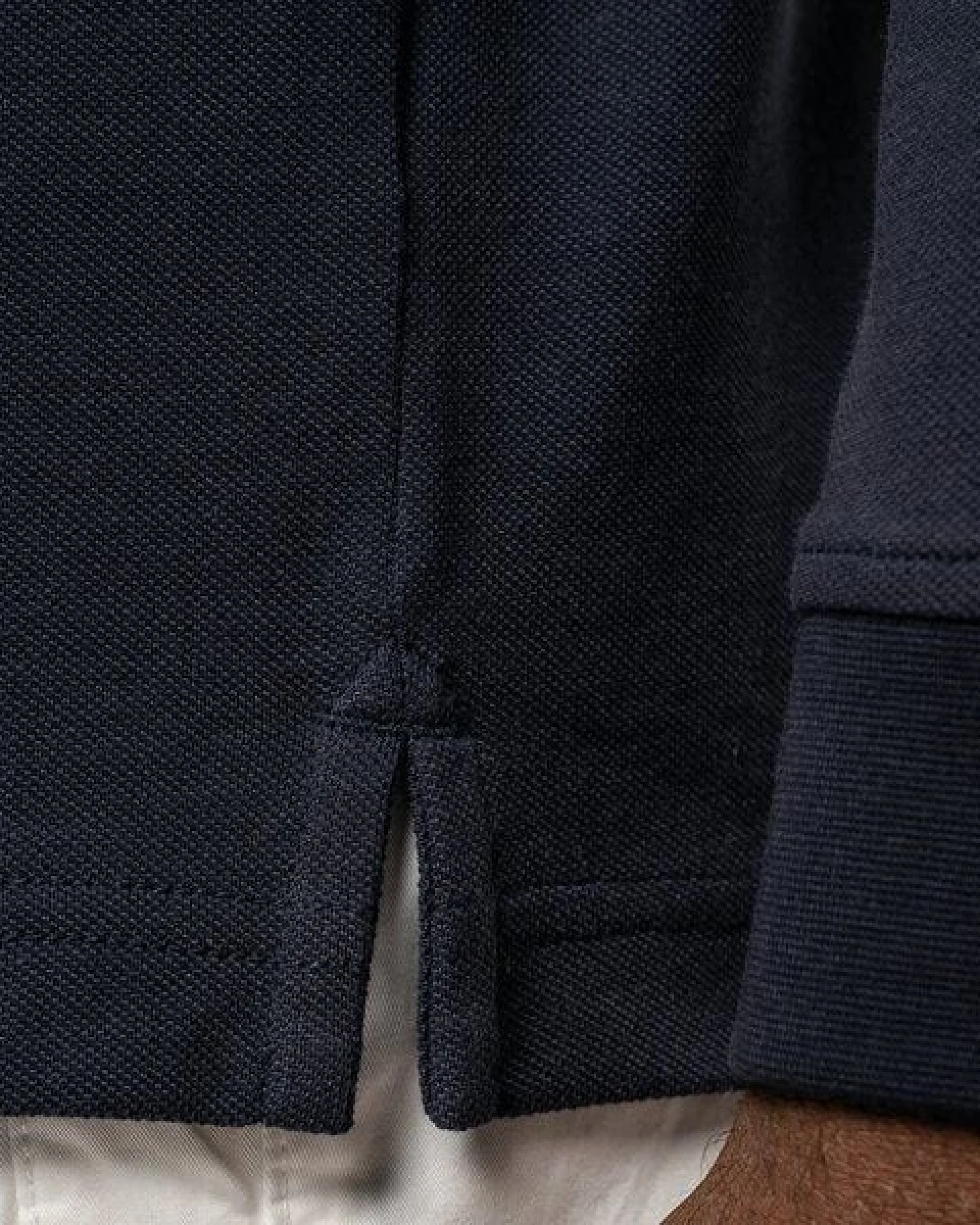 YTWOO Herren Piqué-Polo Langarm – Ansicht 4