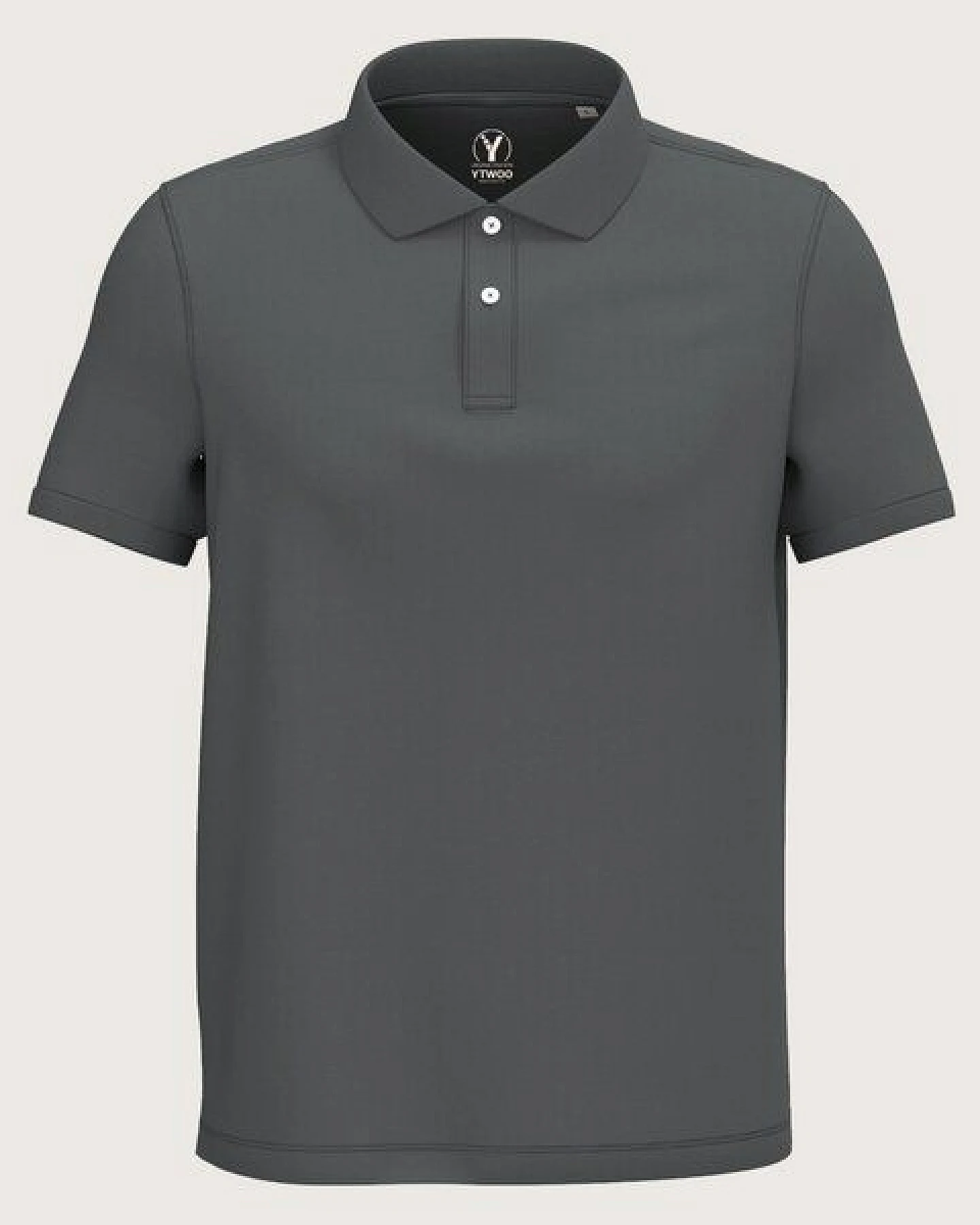 YTWOO Herren Piqué-Poloshirt Midweight – Ansicht 2