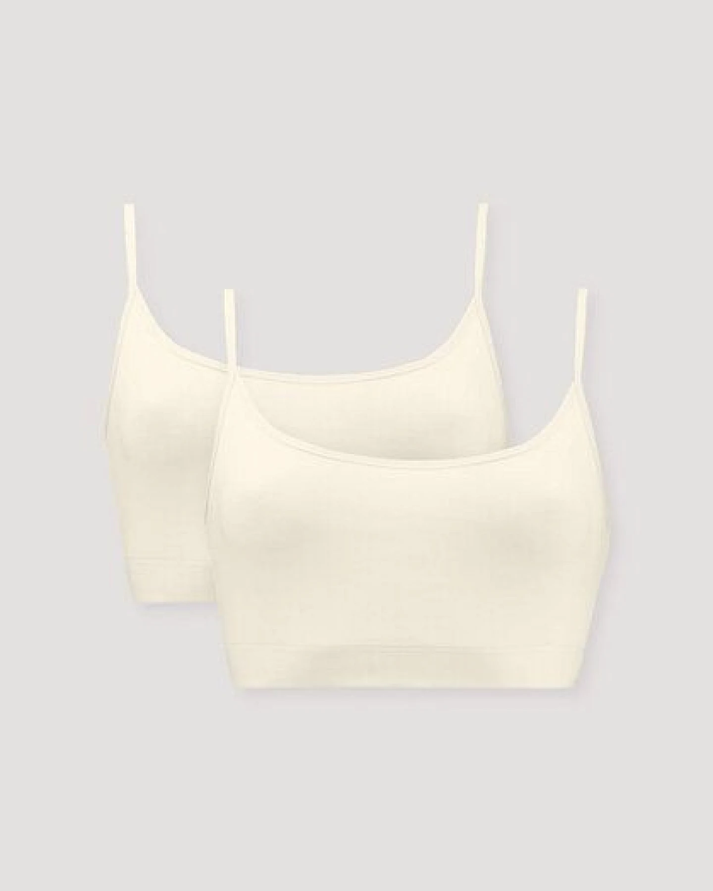 hessnatur Bustier 2er-Set PURE NATURE aus reiner Bio-Baumwolle – Ansicht 3