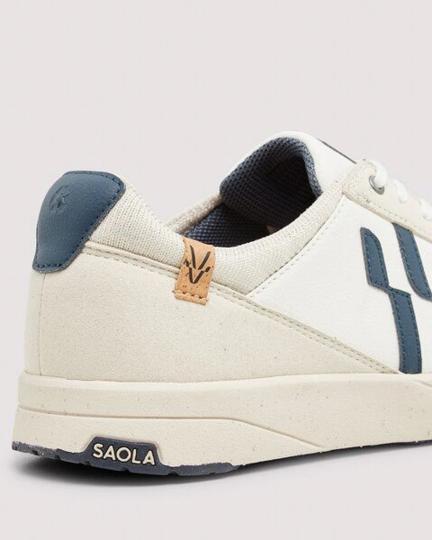 SAOLA Cali M - leicht vegan sneaker mit elastischen Schnürsenkeln – Ansicht 4