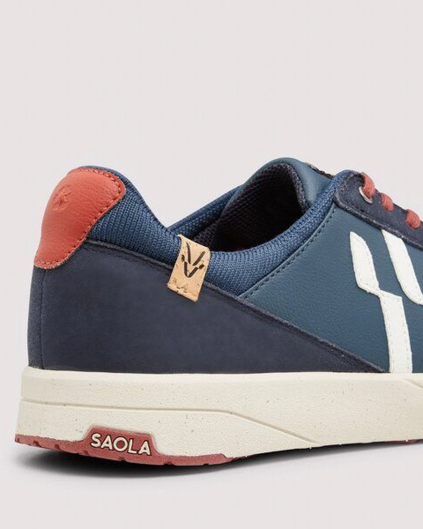 SAOLA Cali M - leicht vegan sneaker mit elastischen Schnürsenkeln – Ansicht 4