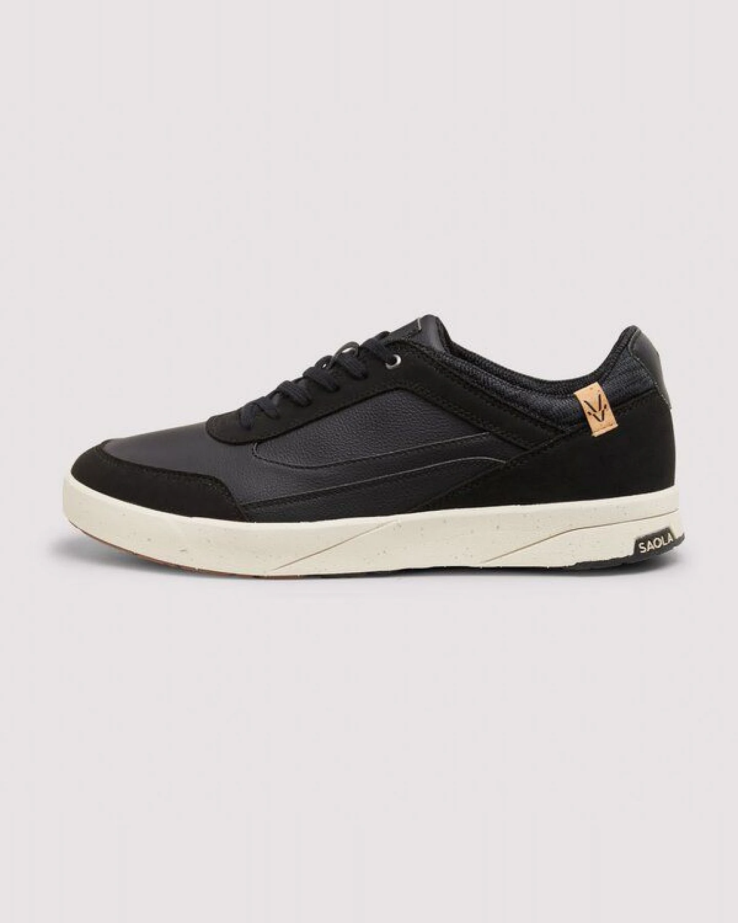 SAOLA Quito M - leicht & vegan Sneaker mit elastischen Schnürsenkeln – Ansicht 3
