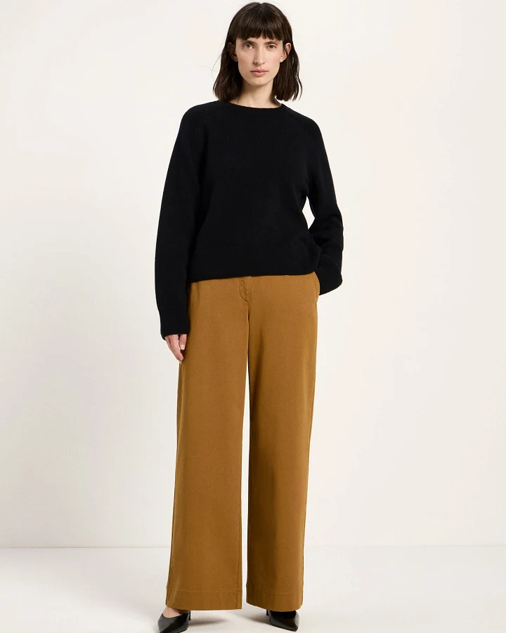 Cropped Pullover (GOTS)