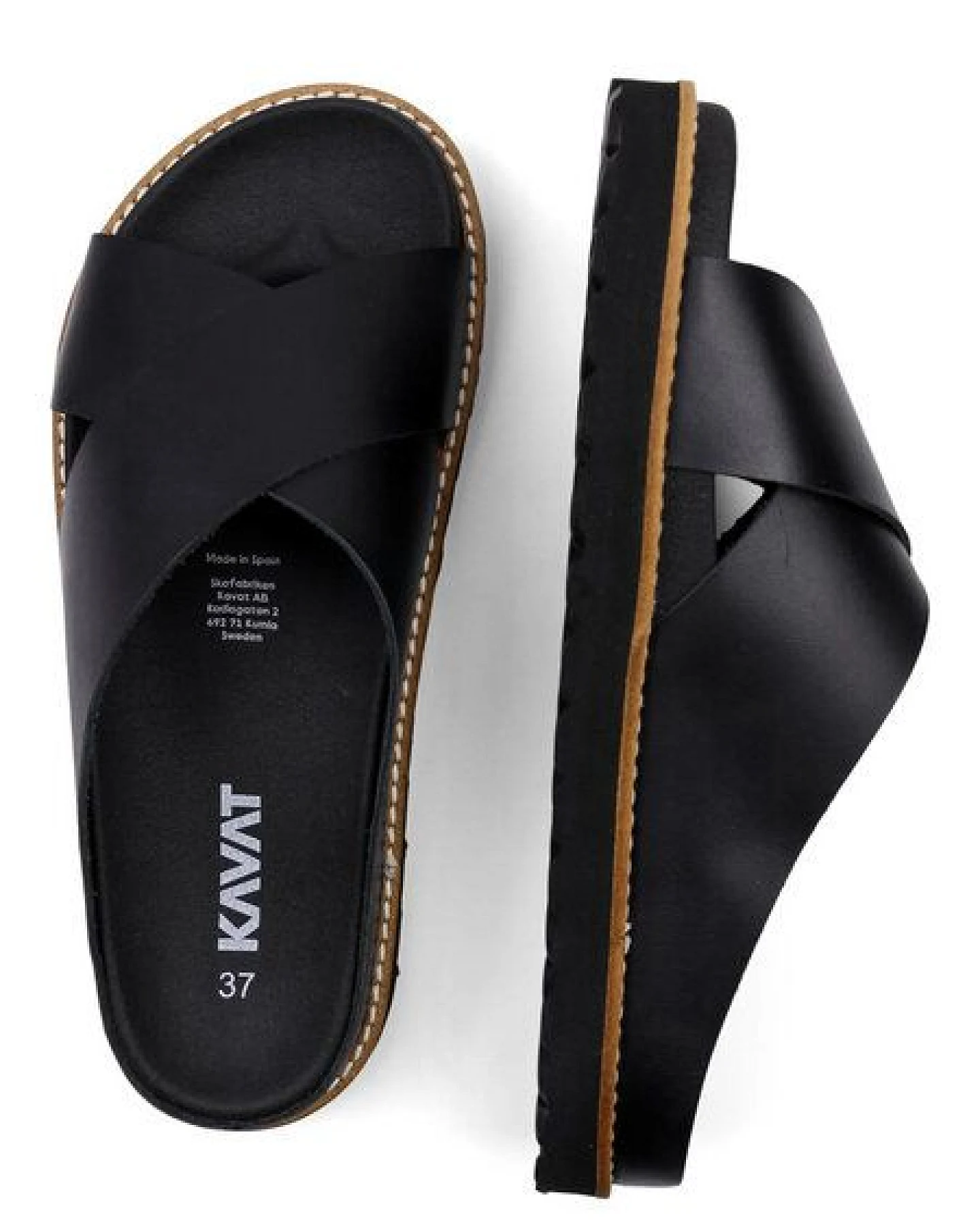 KAVAT Bequeme Sandalen - Länna - aus Leder – Ansicht 3