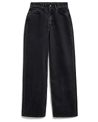 Produktseite: ARMEDANGELS - Women's Enijaa High Waist Wide Jean - Freizeithose Gr 34-36 - Length: 32'' schwarz