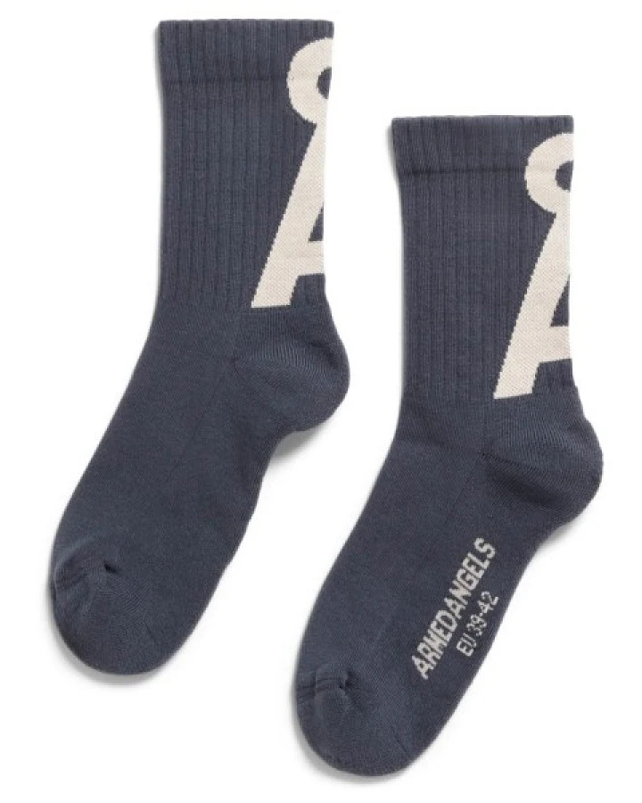 ARMEDANGELS - Saamus Short Socks - Multifunktionssocken Gr 35-38 blau