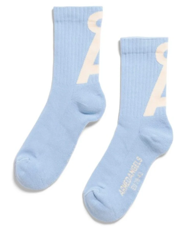 ARMEDANGELS - Saamus Short Socks - Multifunktionssocken Gr 39-42 blau