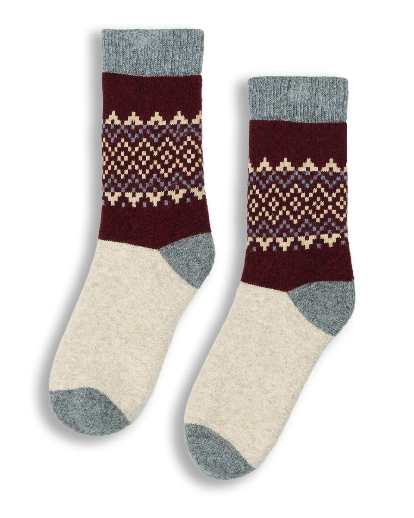 Unisex Socken Braun – Ansicht 2