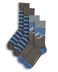 Produktseite: Unisex Socken, 2er-Pack Braun