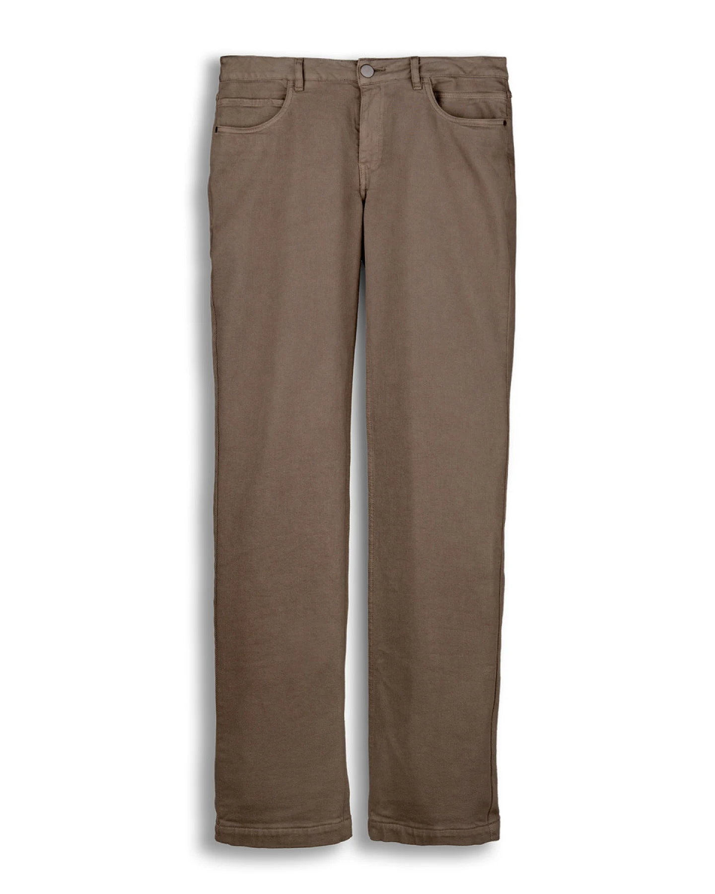 Herren 5-Pocket-Hose Braun – Ansicht 2