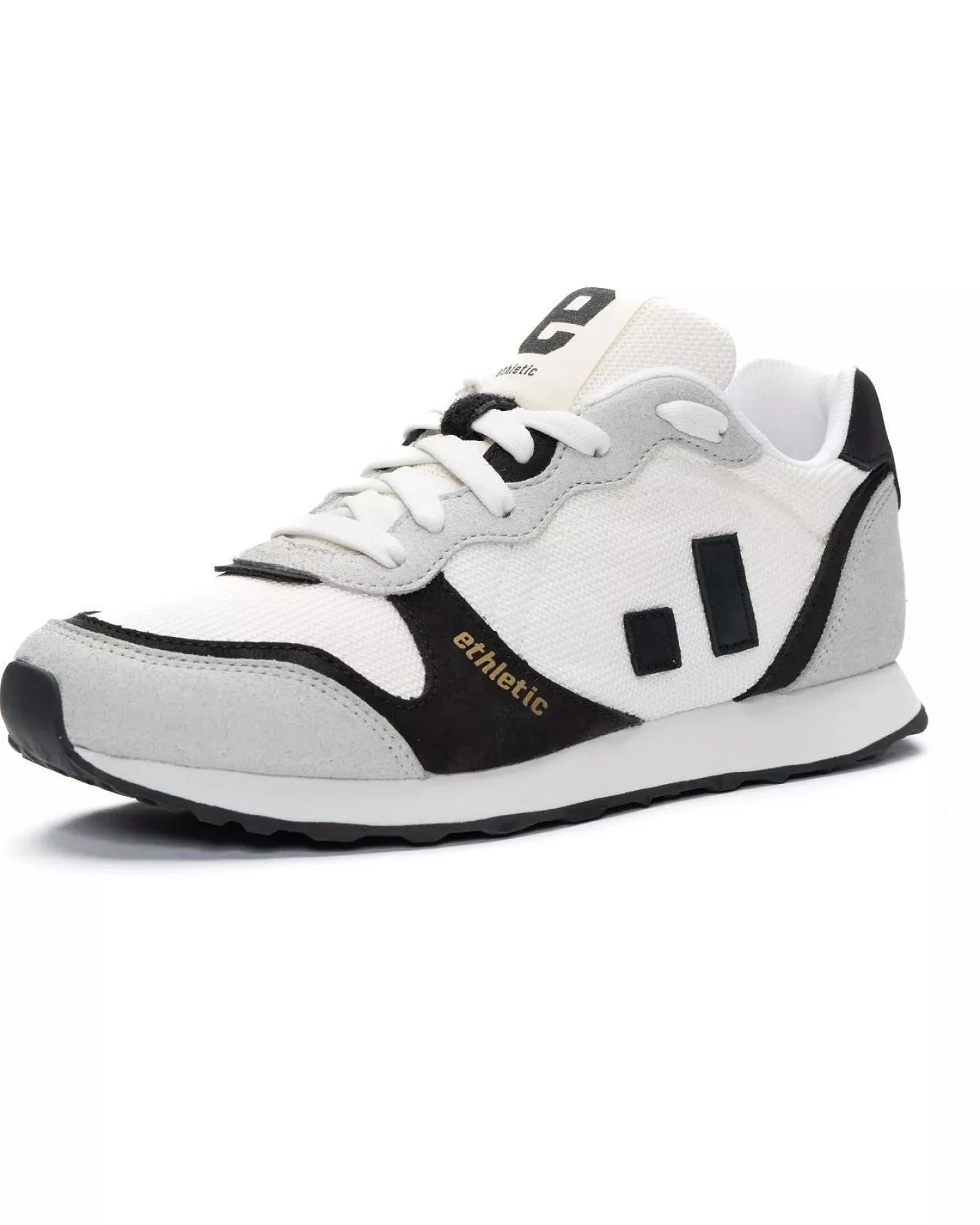 Ethletic Herren vegan Schuhe Donovan Chalk White/ Jet Black – Ansicht 2