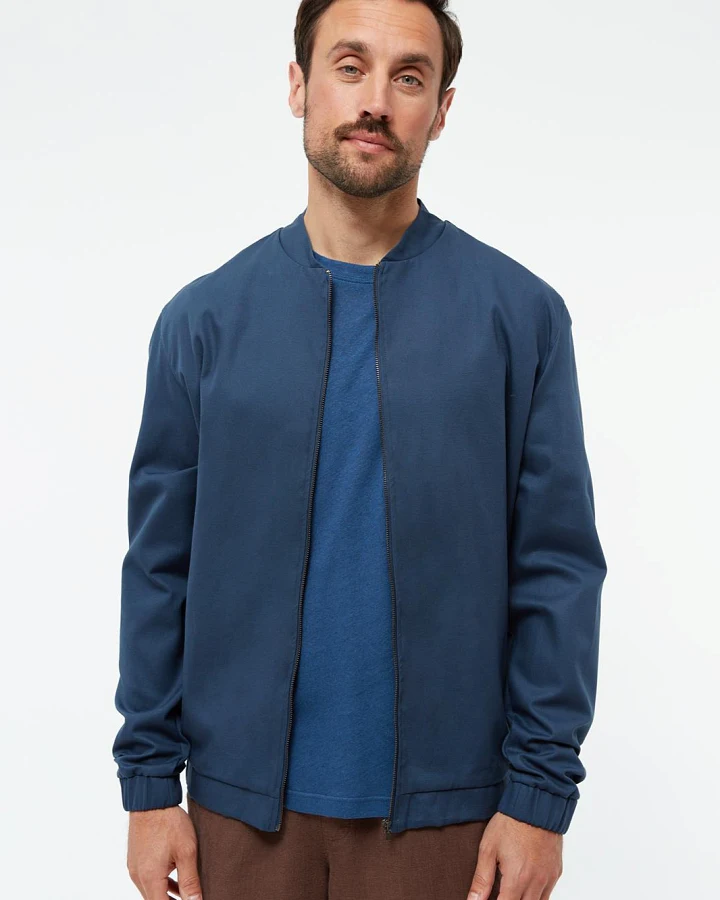 Givn Herren vegan Jacke Casper Ozeanblau