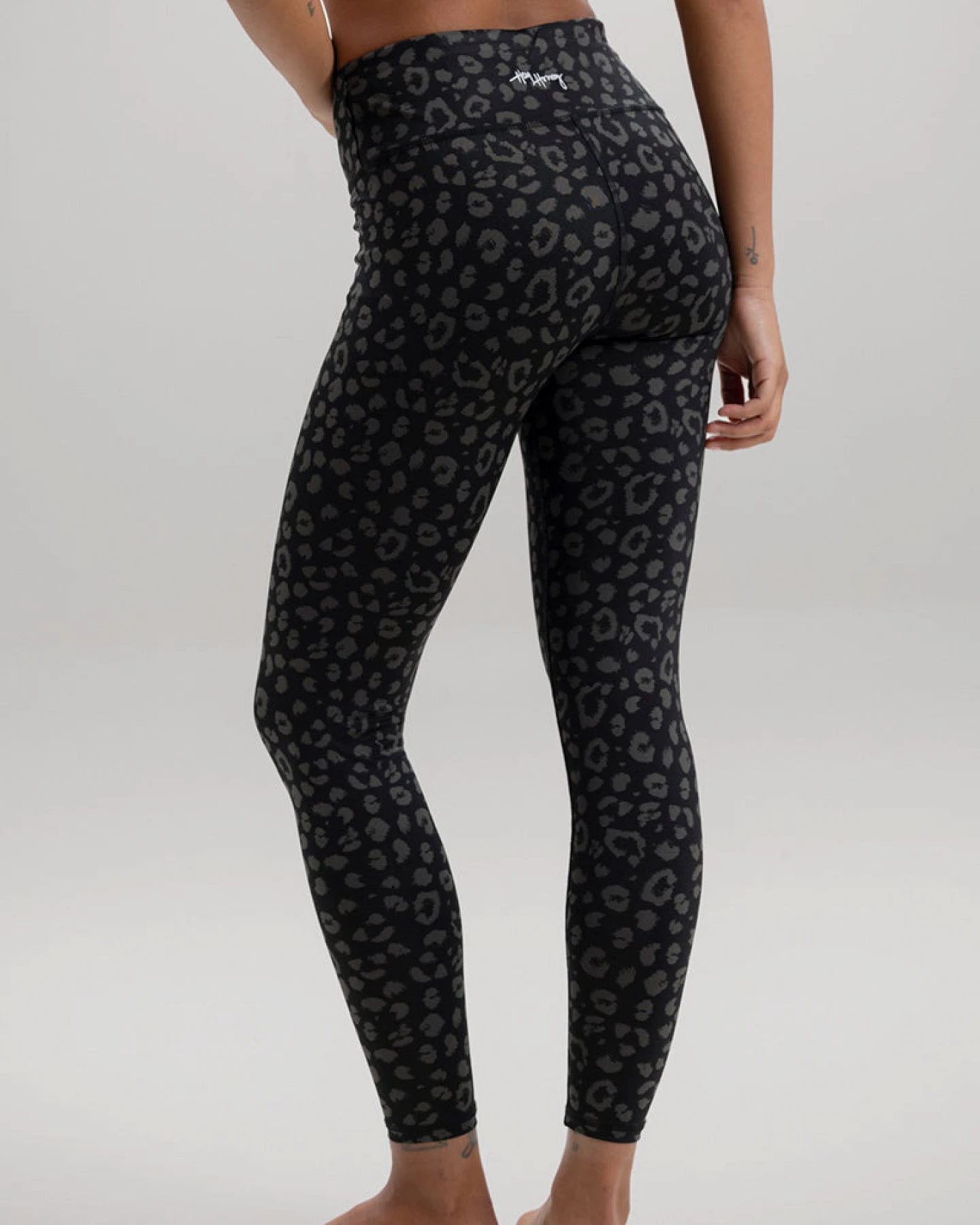 Hey Honey Cropped Leggings Leo Black XS – Ansicht 5