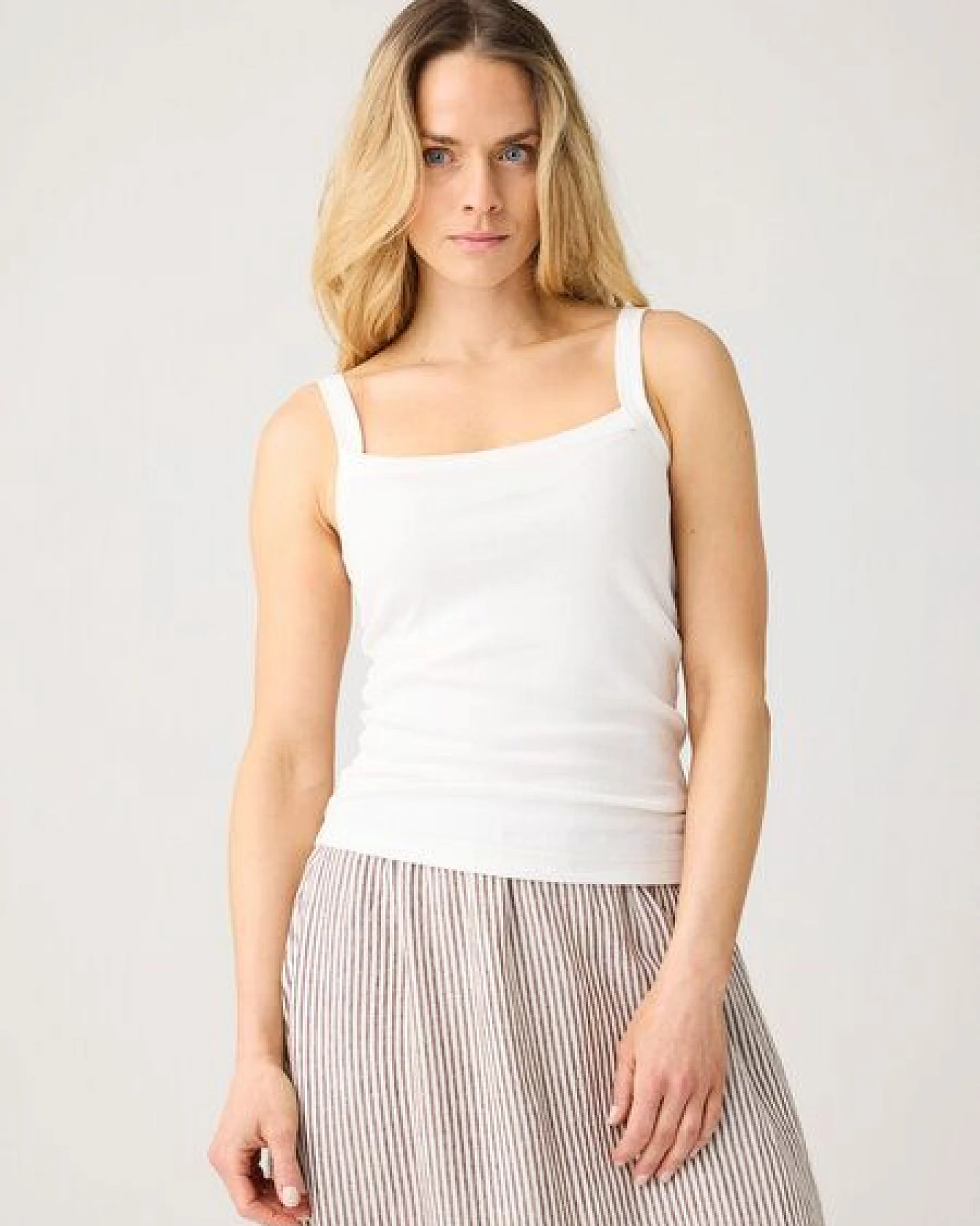 KnowledgeCotton Apparel Ripptop - Rib strap top - aus Bio-Baumwolle – Ansicht 3