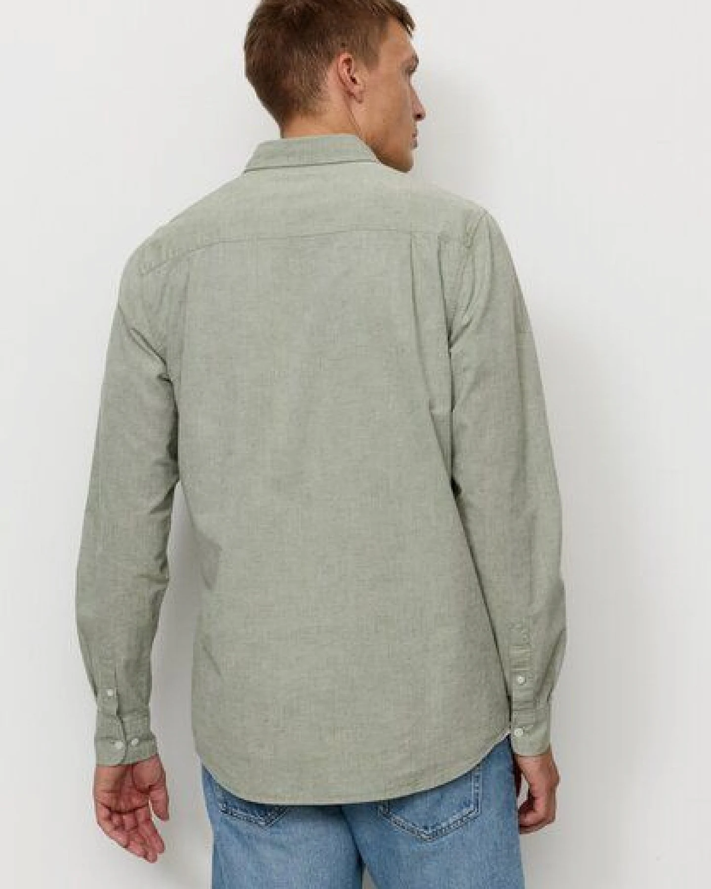 Herren Hemd aus Bio-Baumwoll-Leinen Mix - CORN - recolution – Ansicht 4