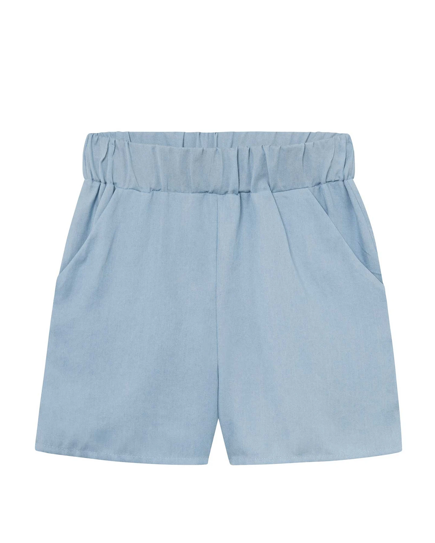 WiDDA Damen vegan Shorts Shorti Jeans Light Blue – Ansicht 2