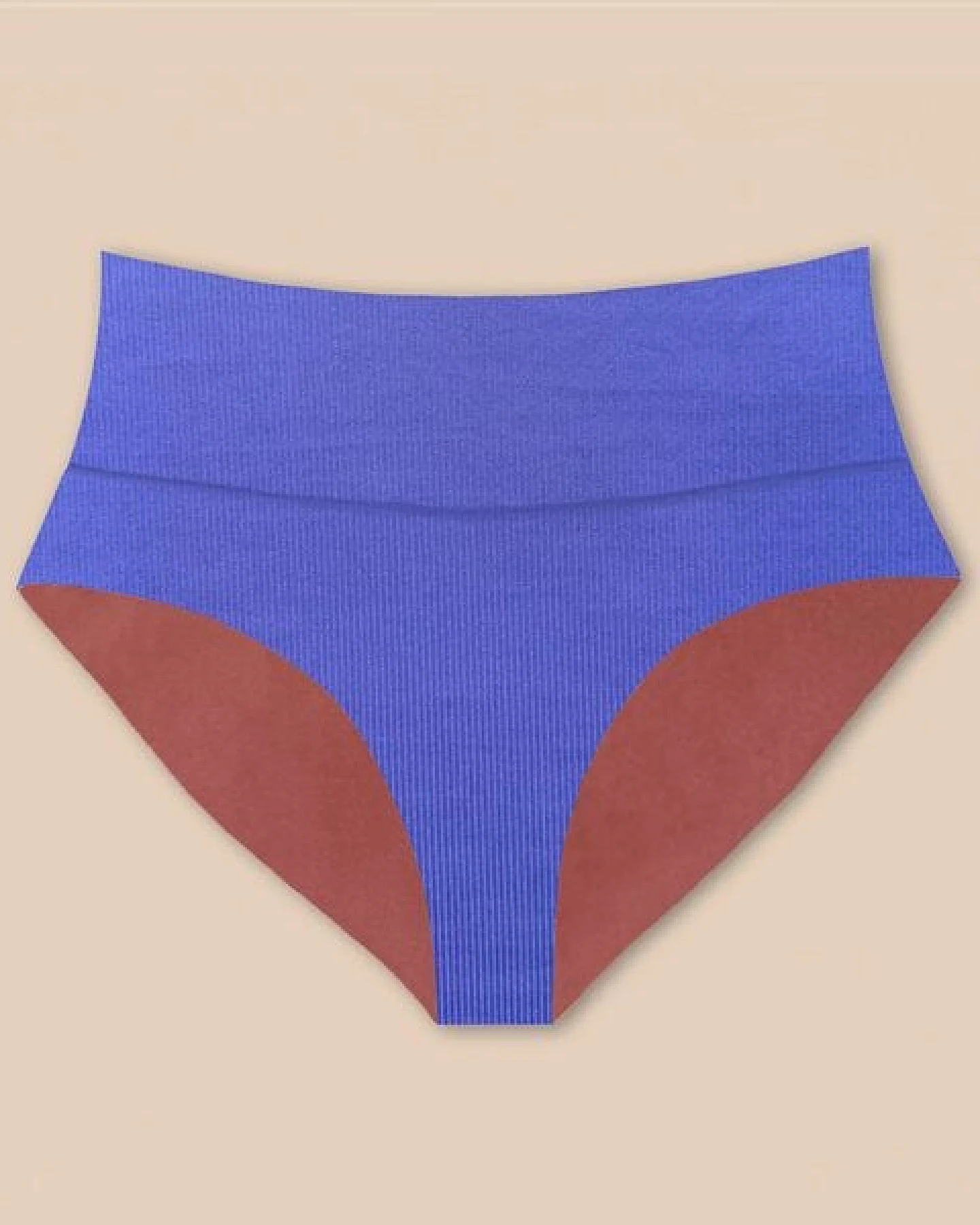 Woodlike Ocean Emee High Waist - wendebar white , rose brown, lila – Ansicht 2