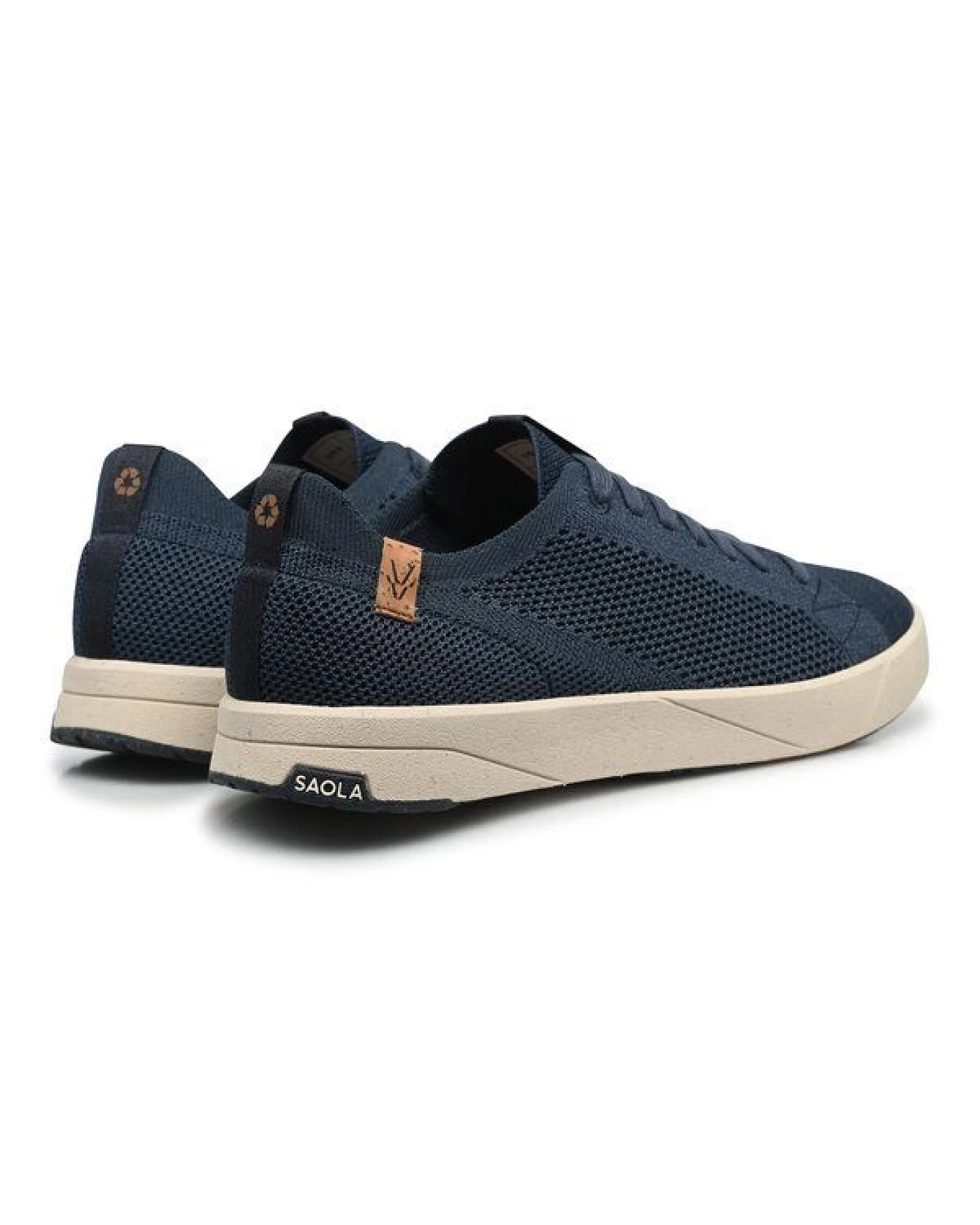SAOLA Sneaker - Cannon Knit 2.0 M Blau – Ansicht 2