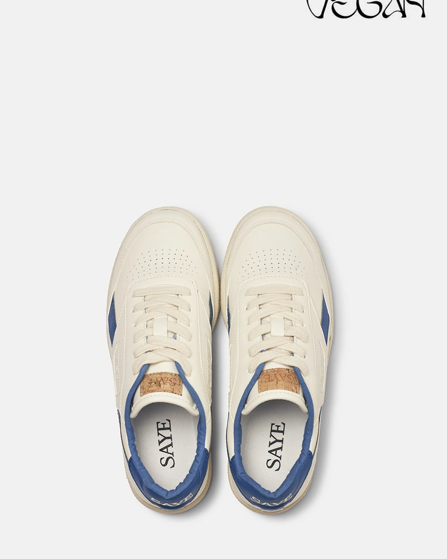 SAYE Herren vegan Sneaker Modelo '89 Blau – Ansicht 2