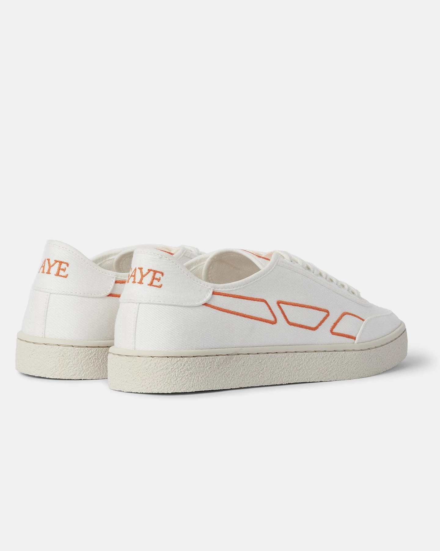SAYE Herren vegan Modelo '65 Sneaker Orange – Ansicht 2
