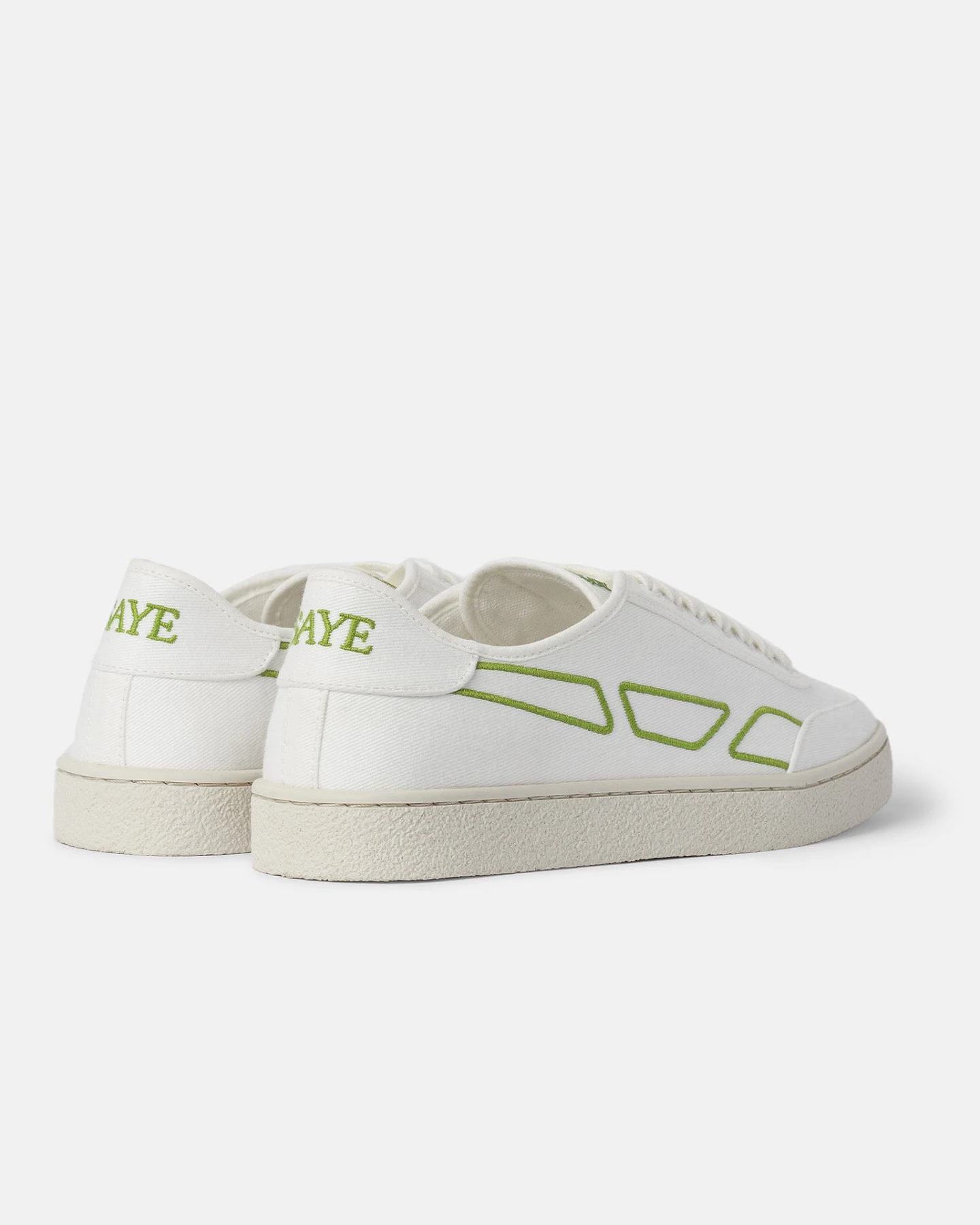 SAYE Herren vegan Modelo '65 Sneaker Limette – Ansicht 2