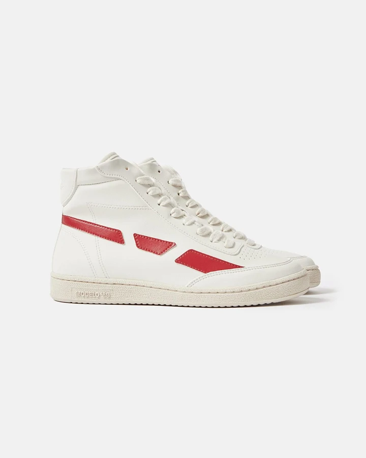 SAYE Herren vegan Sneaker Modelo '89 Hi Rot