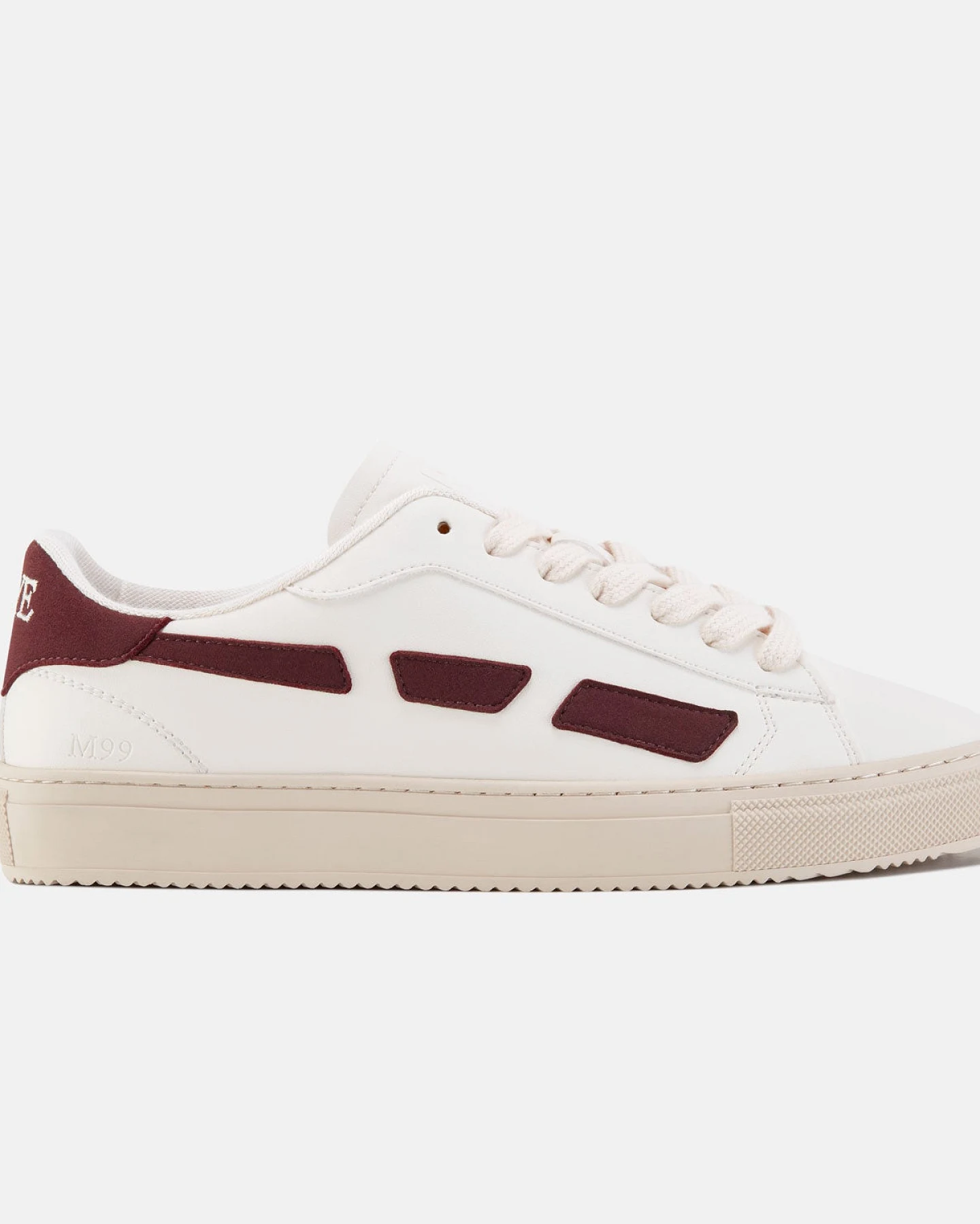 SAYE Herren vegan Sneaker M99 Stadt Granat – Ansicht 2