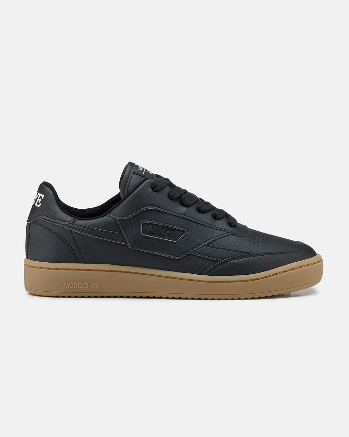 SAYE Herren vegan Sneaker M89 Icon Schwarz & Karamell