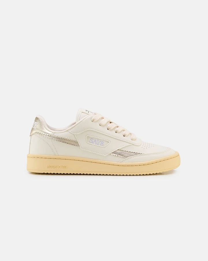 SAYE Herren vegan Sneaker M89 Icon Metallic Gold