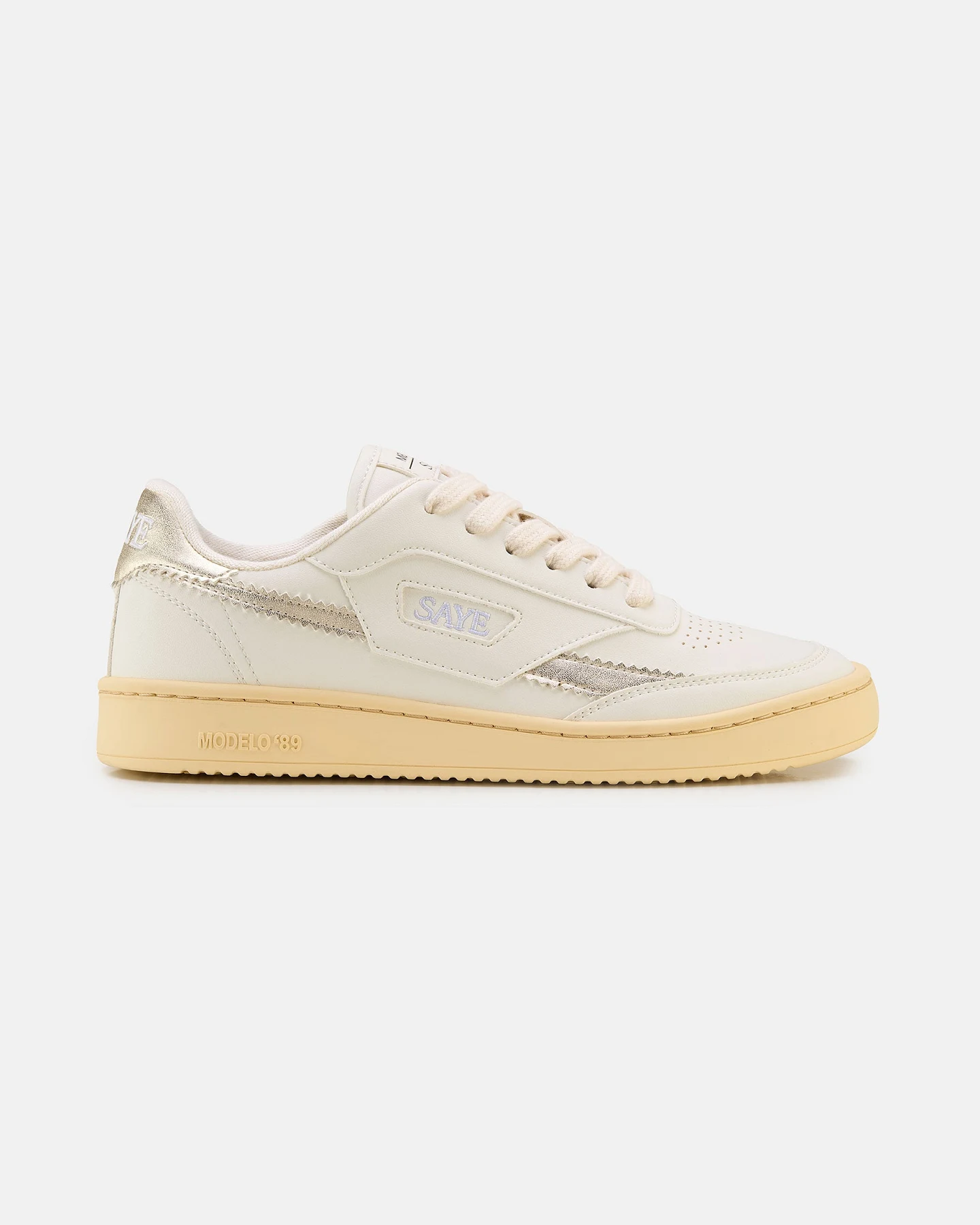 SAYE Herren vegan Sneaker M89 Icon Metallic Gold – Ansicht 2