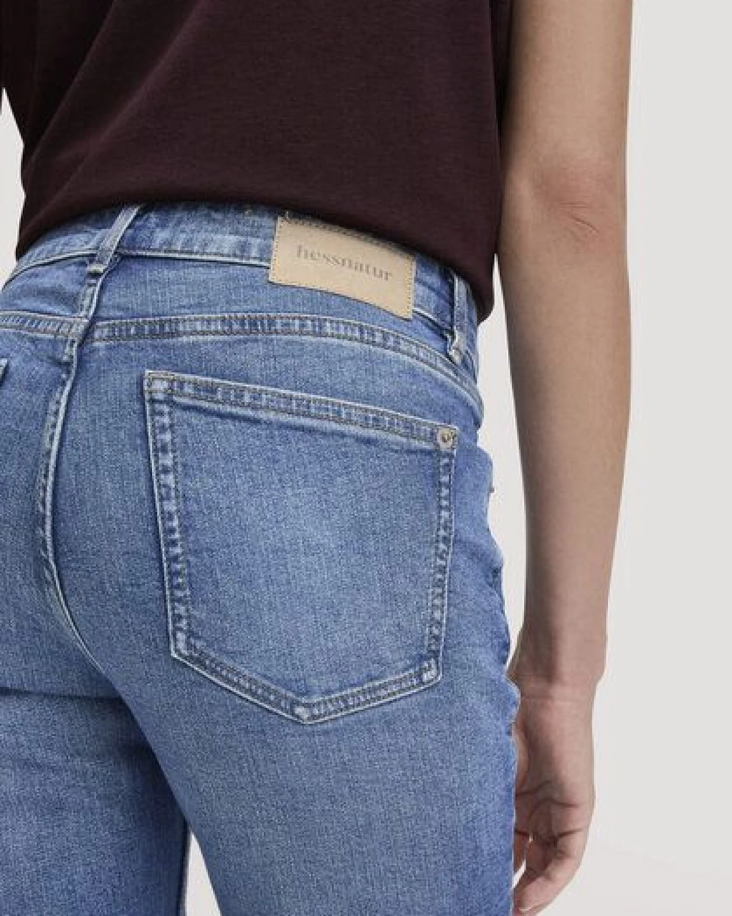 hessnatur Jeans LINA Mid Rise Skinny aus Bio-Denim – Ansicht 2