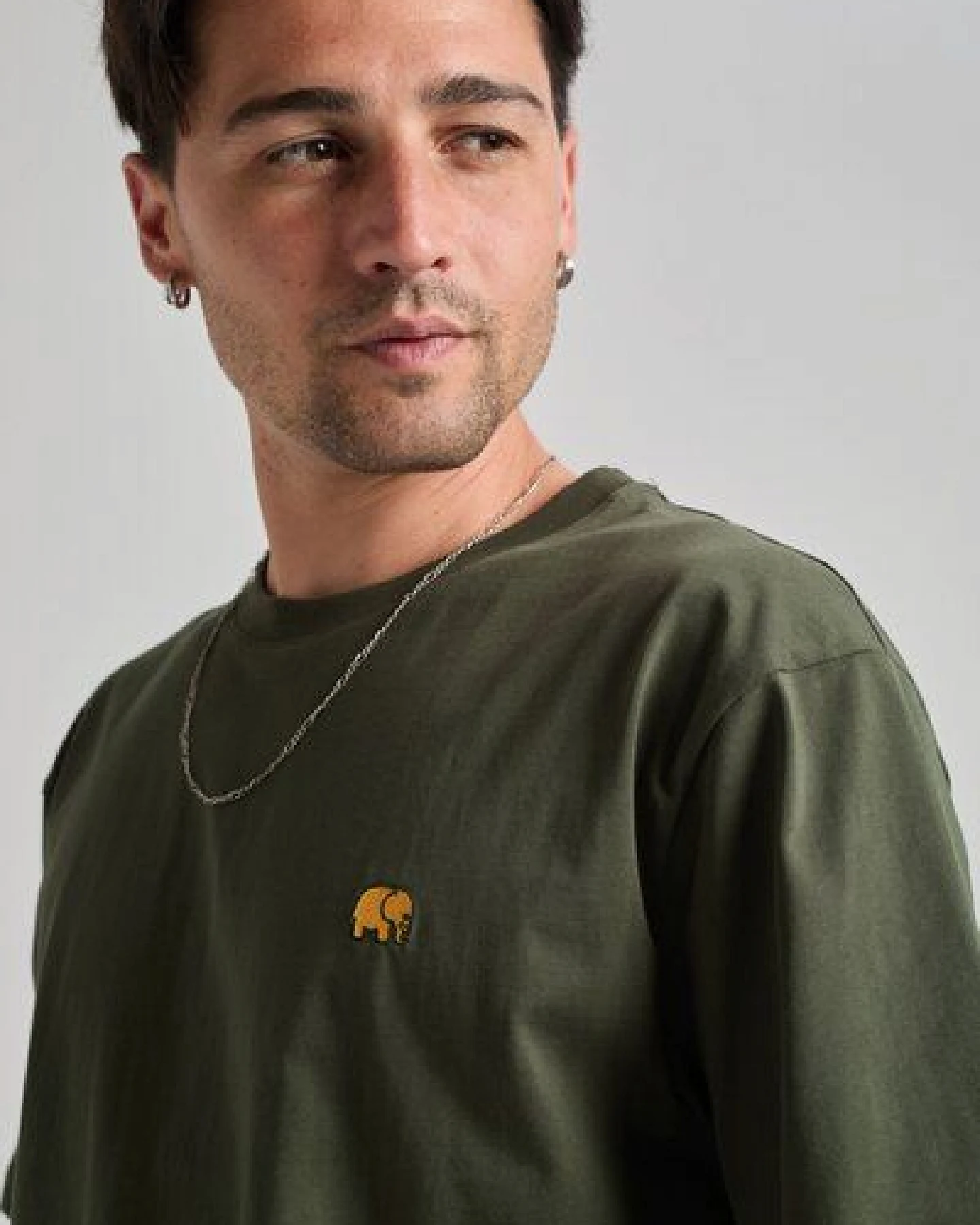 Trendsplant Organic Essential T-Shirt Kombu Green – Ansicht 2