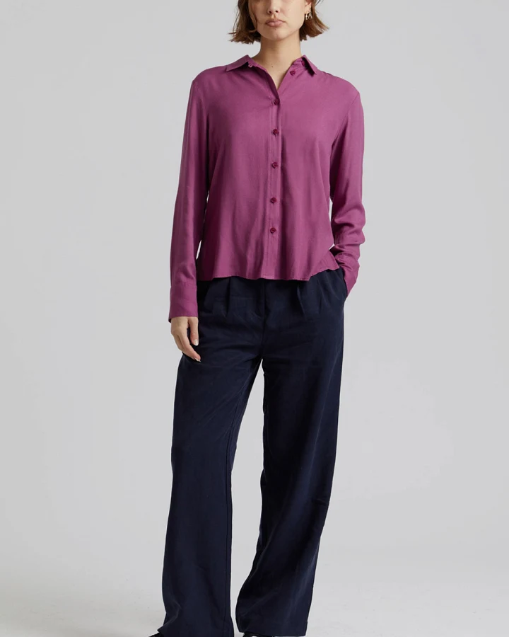 KOMODO Damen vegan Hose Mira Navy