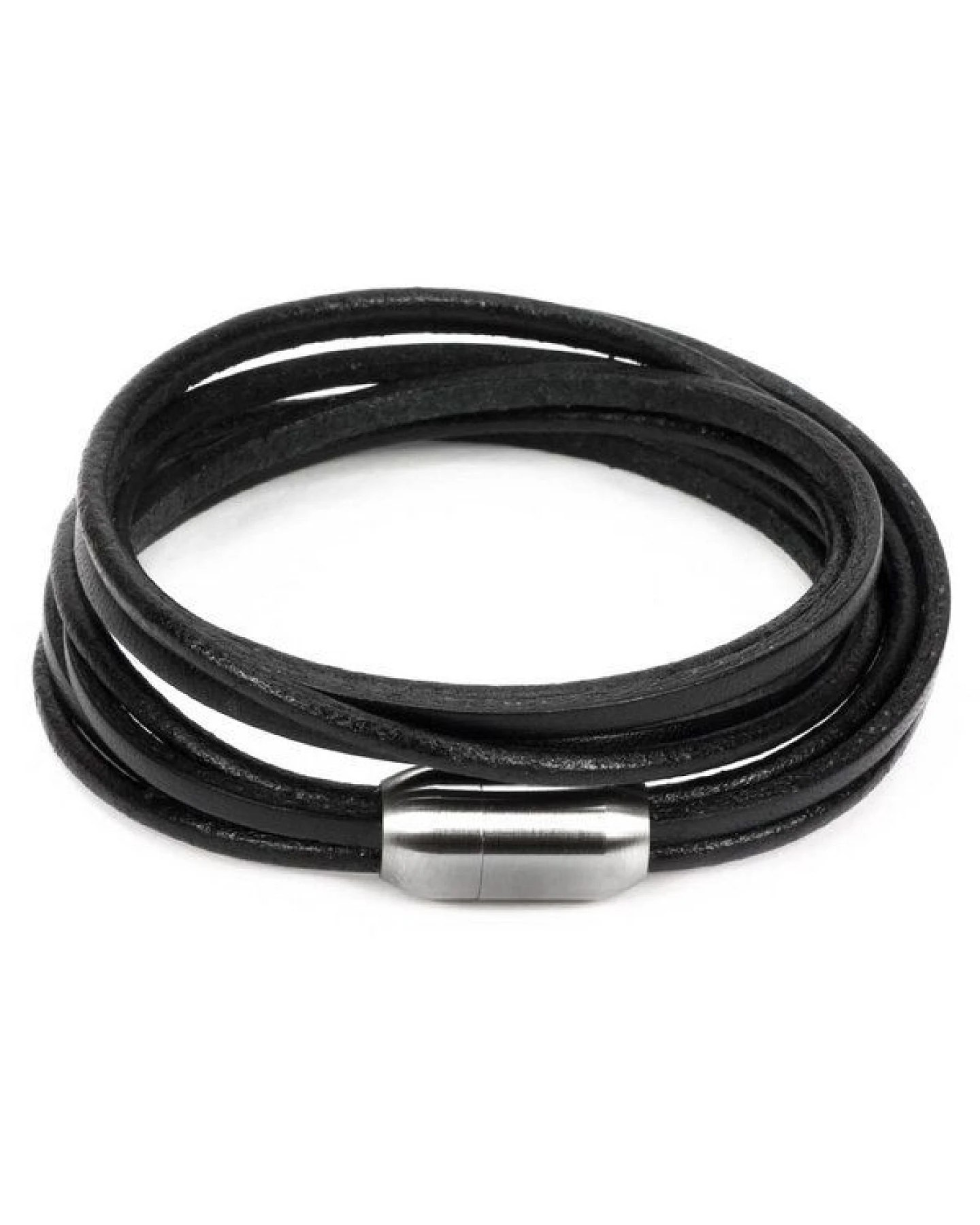 Simaru Echtleder- /Wickelarmband für Damen & Herren mit Magnetverschluss – Ansicht 3