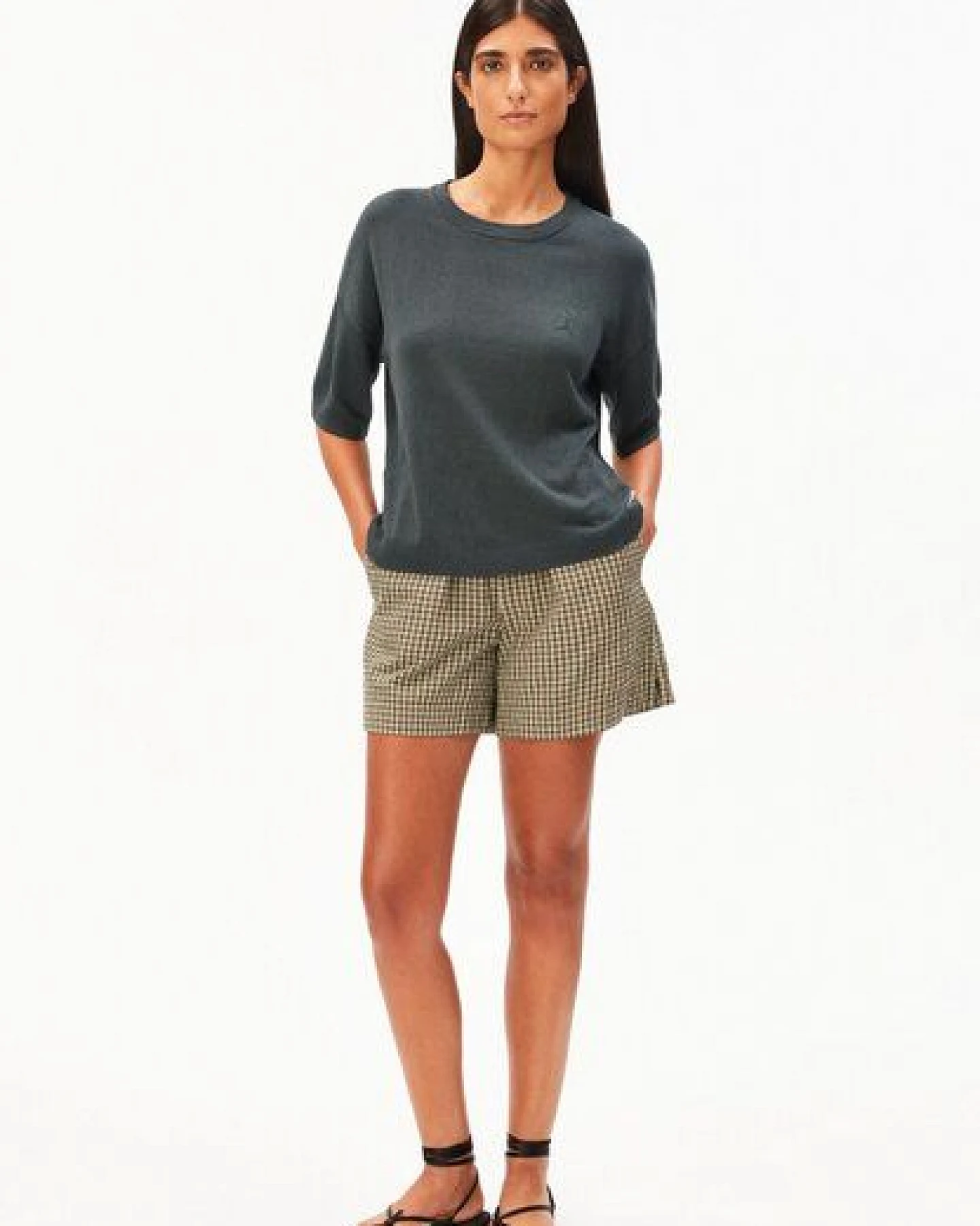 ARMEDANGELS LINO BLEND Damen Strickshirt aus Leinen-Mix – Ansicht 4