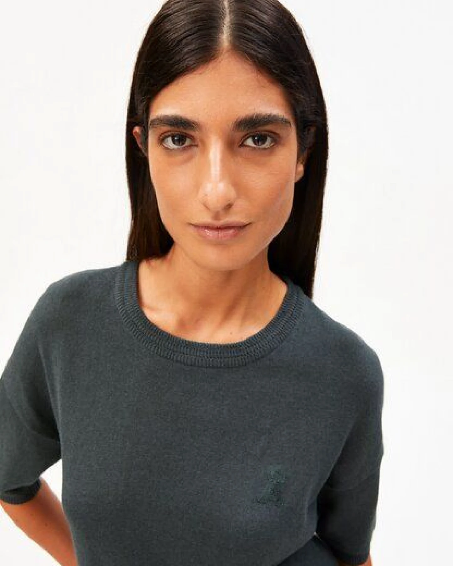 ARMEDANGELS LINO BLEND Damen Strickshirt aus Leinen-Mix – Ansicht 3